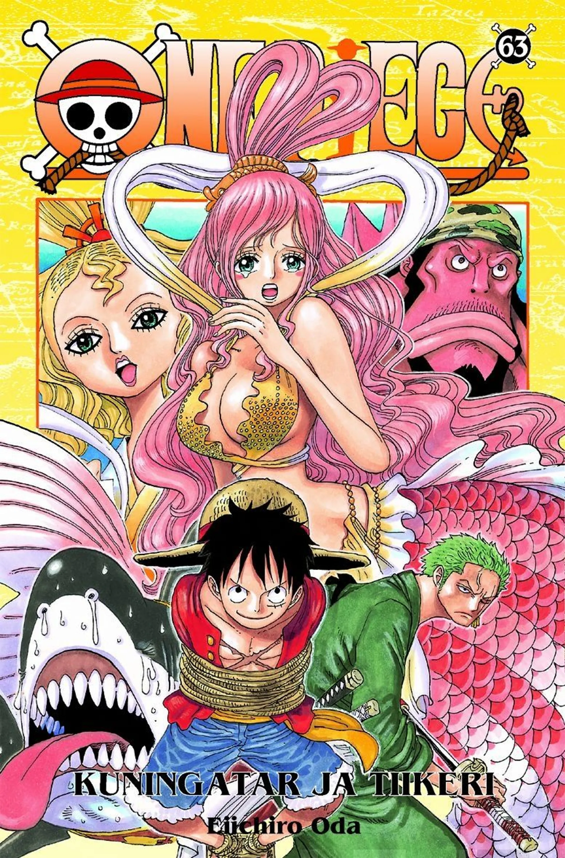 Oda, One piece 63 - kuningatar ja tiikeri