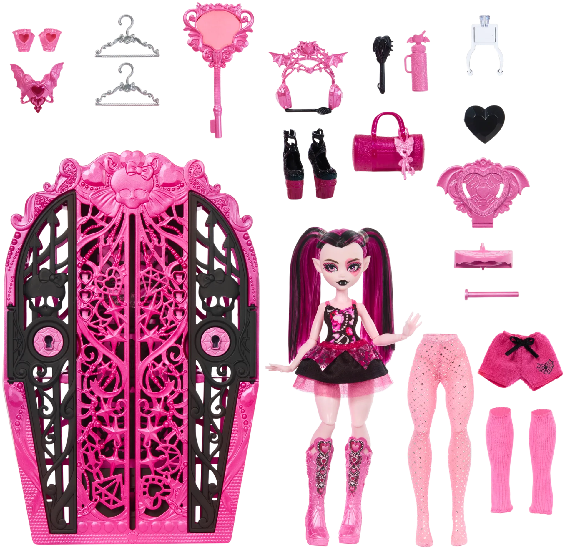 Monster High SkulltimateSecrets Draculaura -muotinukke - 2