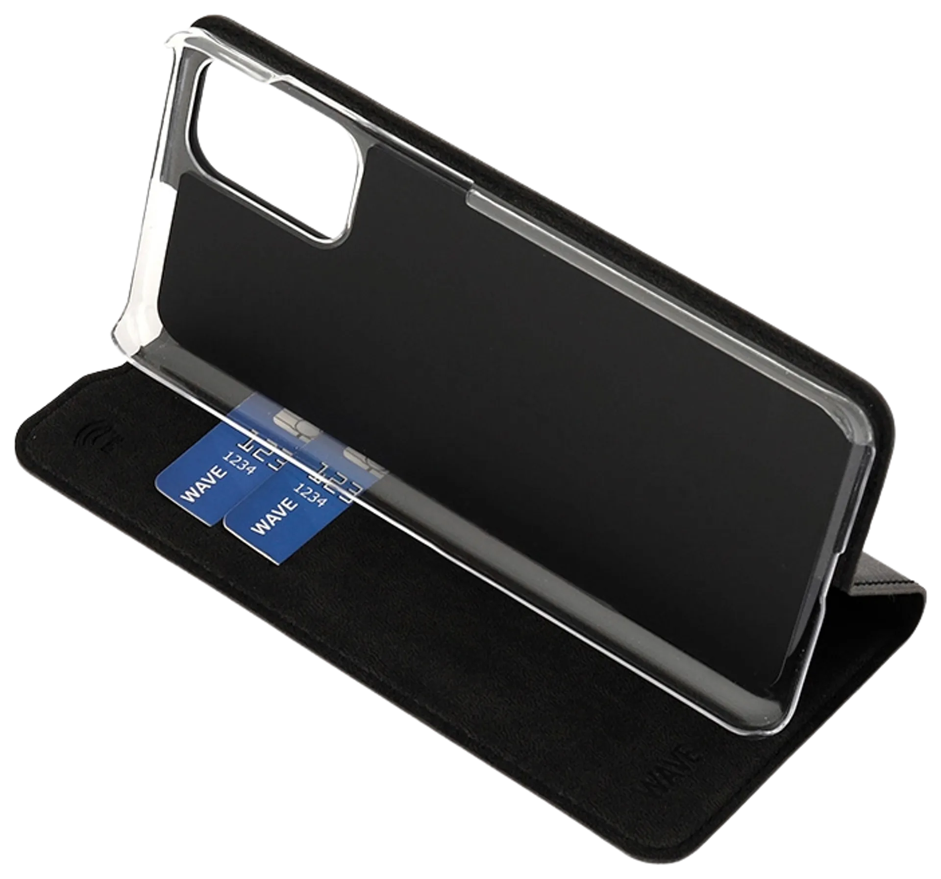 Wave Book Case, Samsung Galaxy S20+, Musta - 5