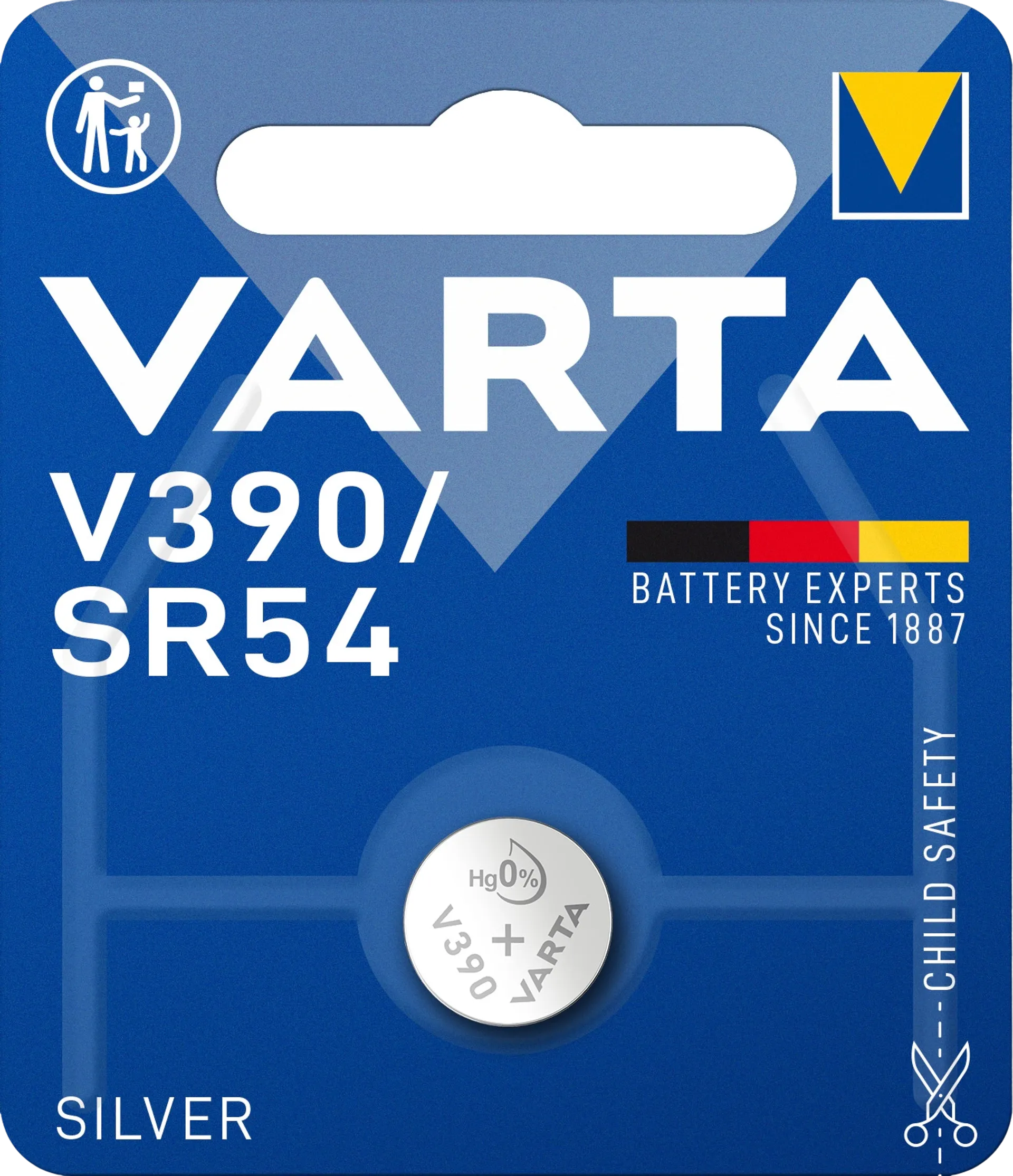 VARTA SILVER Coin V390/SR54 1kpl - 1