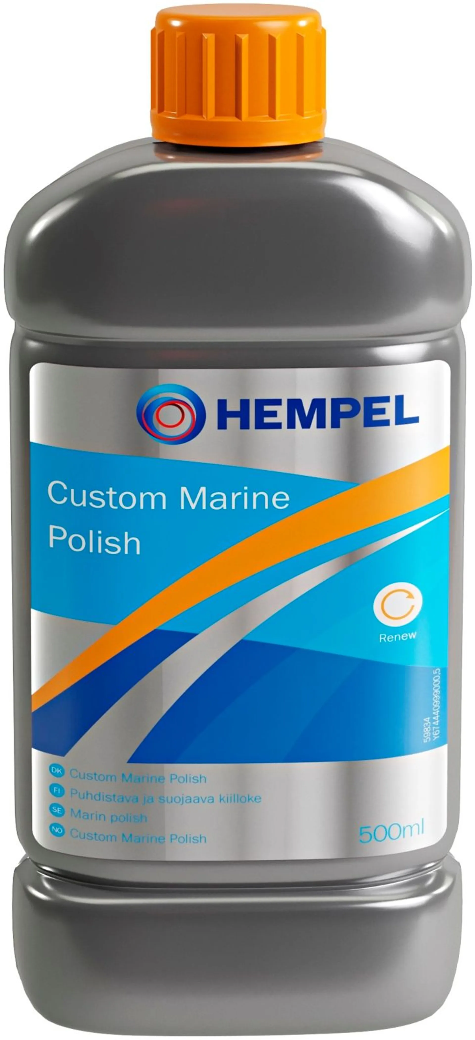 Hempel Custom Marine Polish puhdistuskiilloke 0,5 l harmahtava