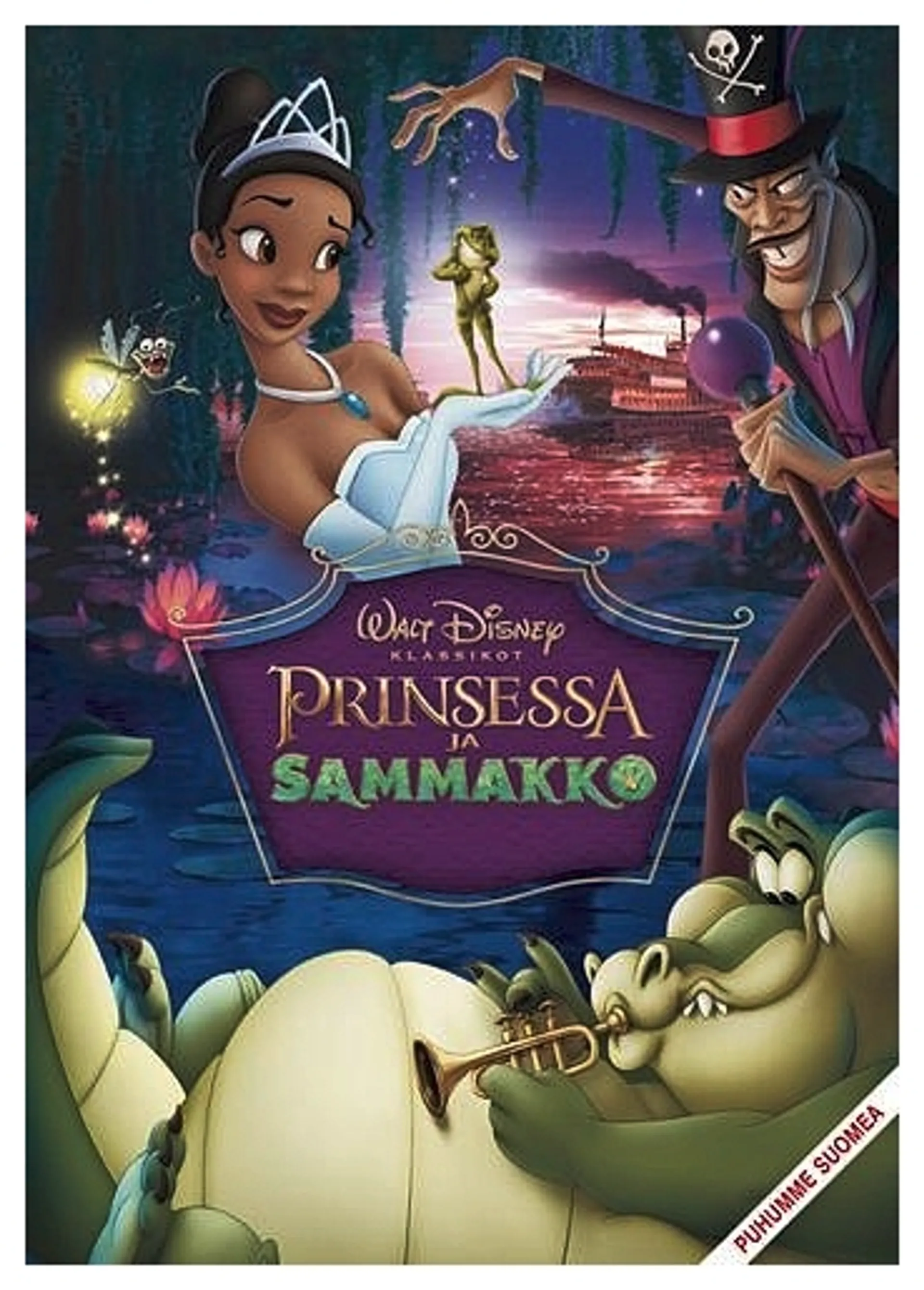 Prinsessa ja sammakko DVD