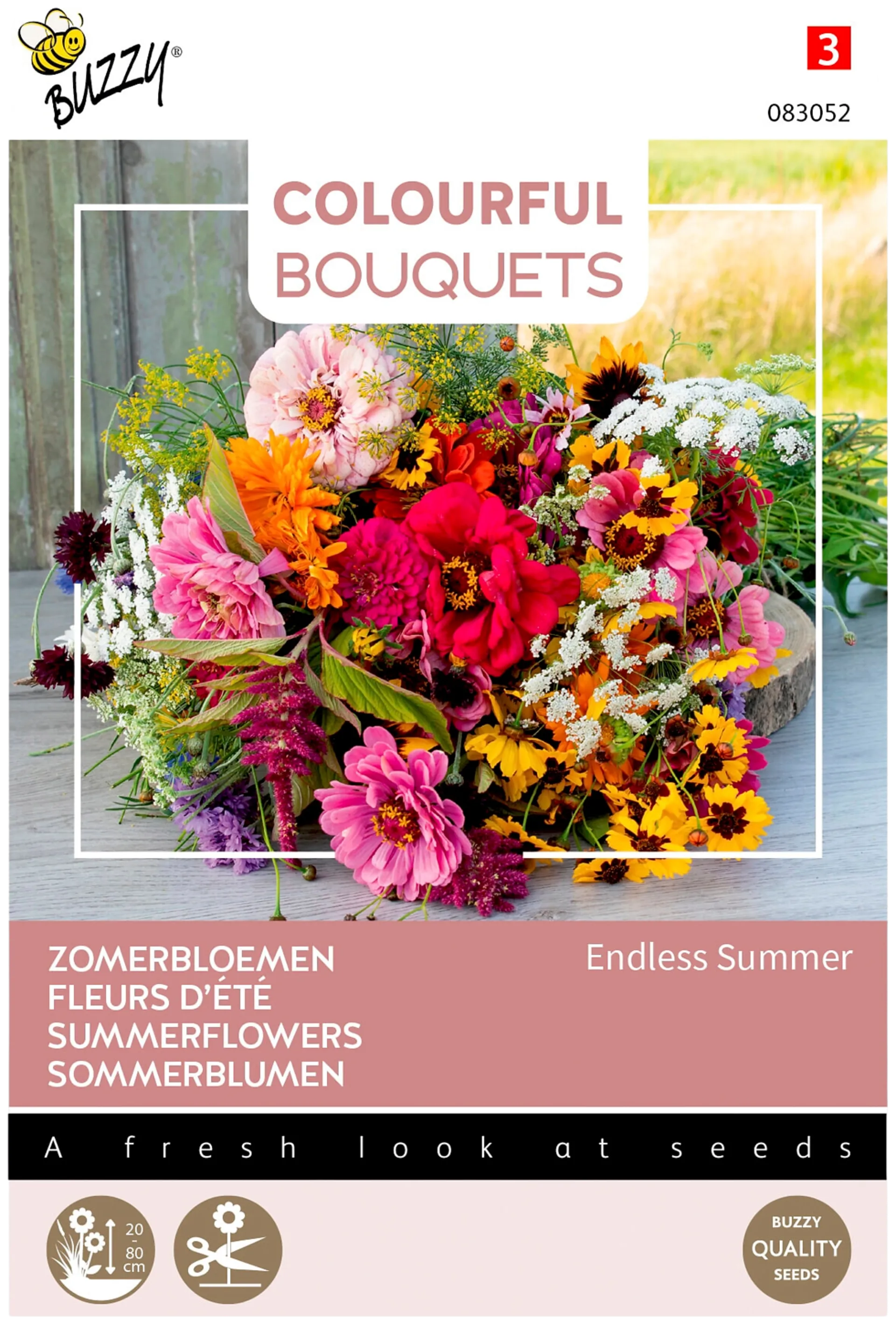 Buzzy® Colorful Bouquets Endless Summer, kesäkukkasekoitus