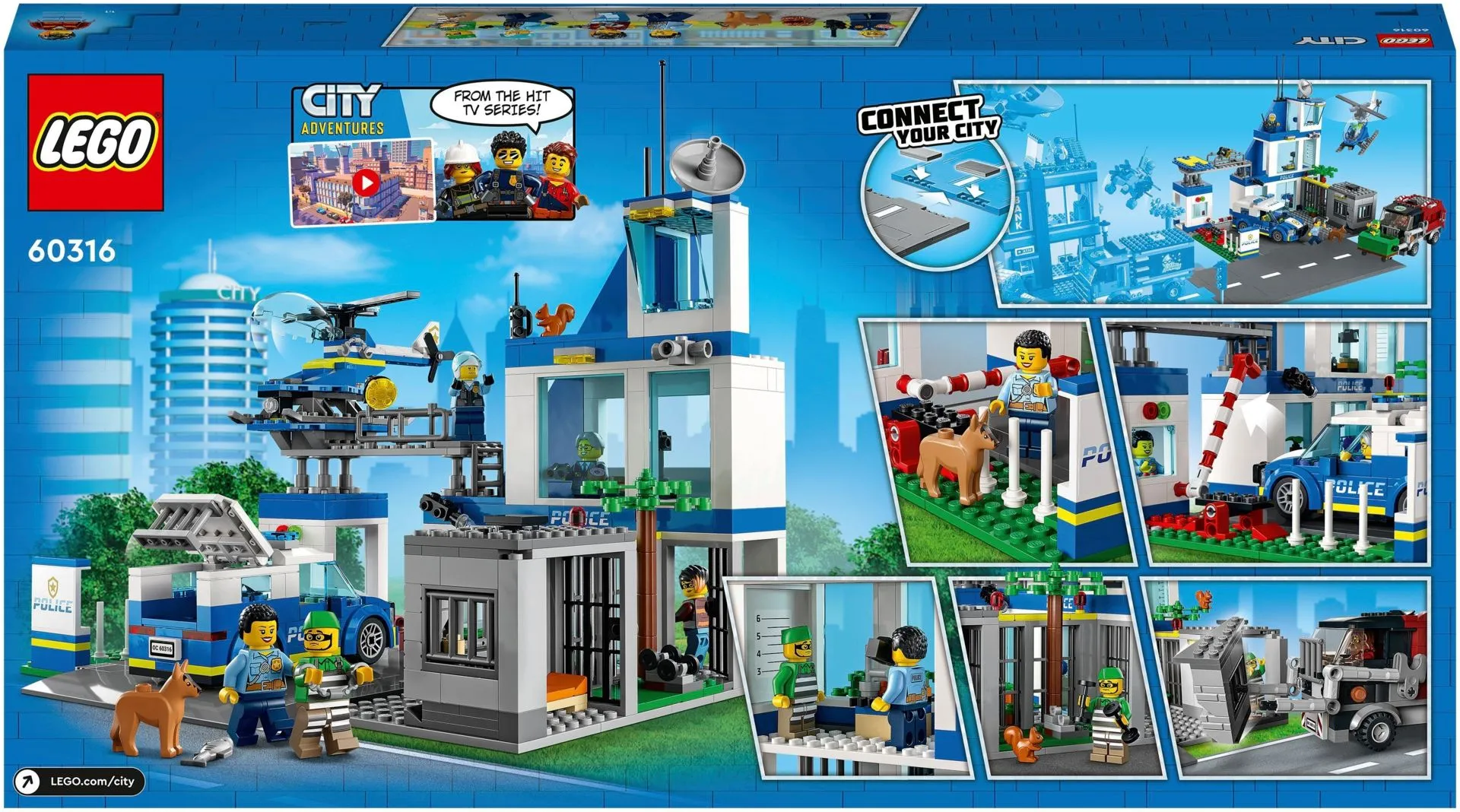 LEGO City Police 60316 Poliisiasema - 5