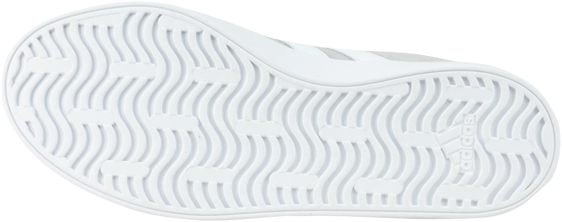adidas naisten tennarit VL Court 3.0 - grey two/ftwr white/silver met - 3