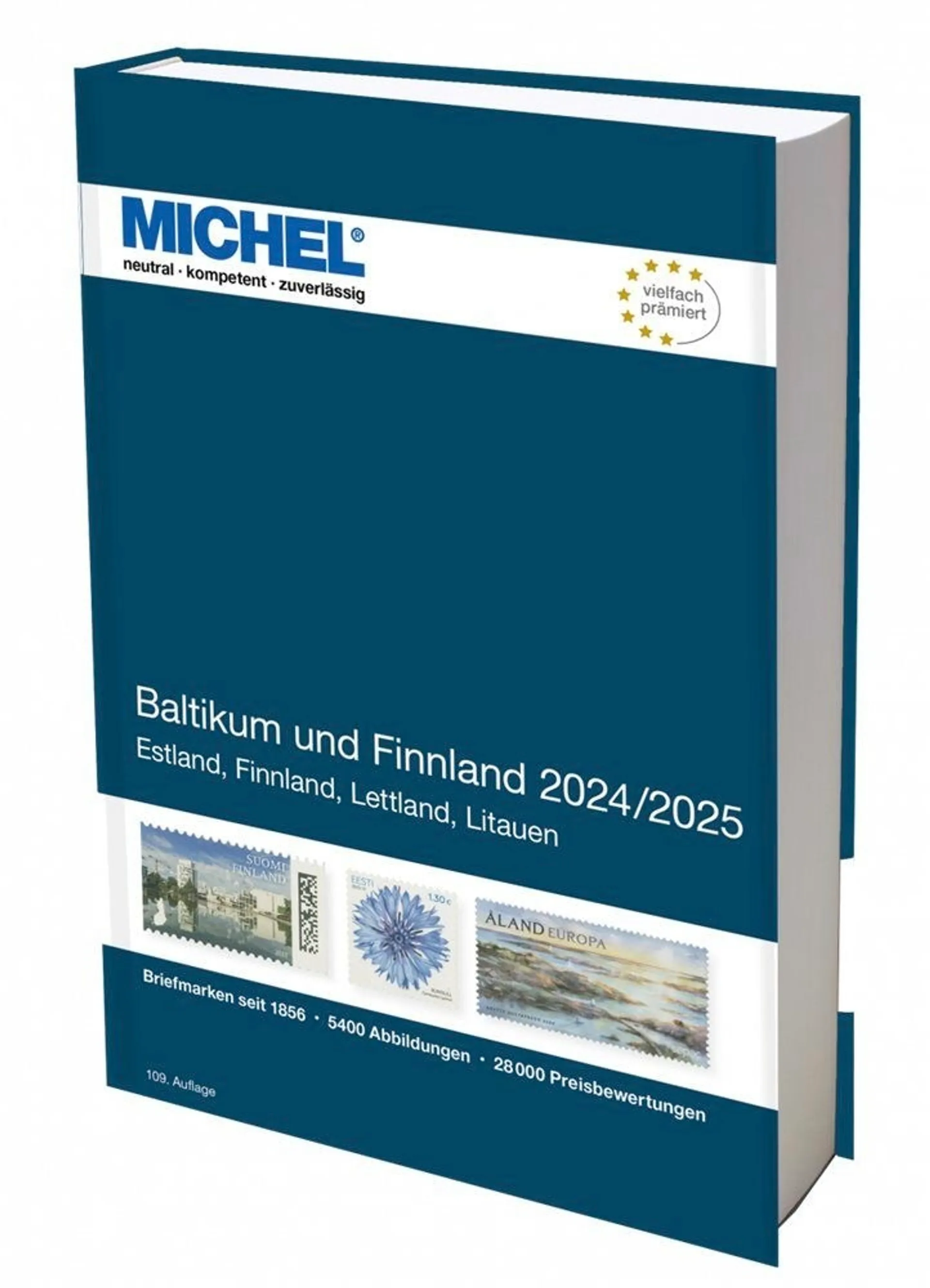 MICHEL Baltian maat ja Suomi 2024/2025 - MICE1124 E 11 Baltikum und Finnland