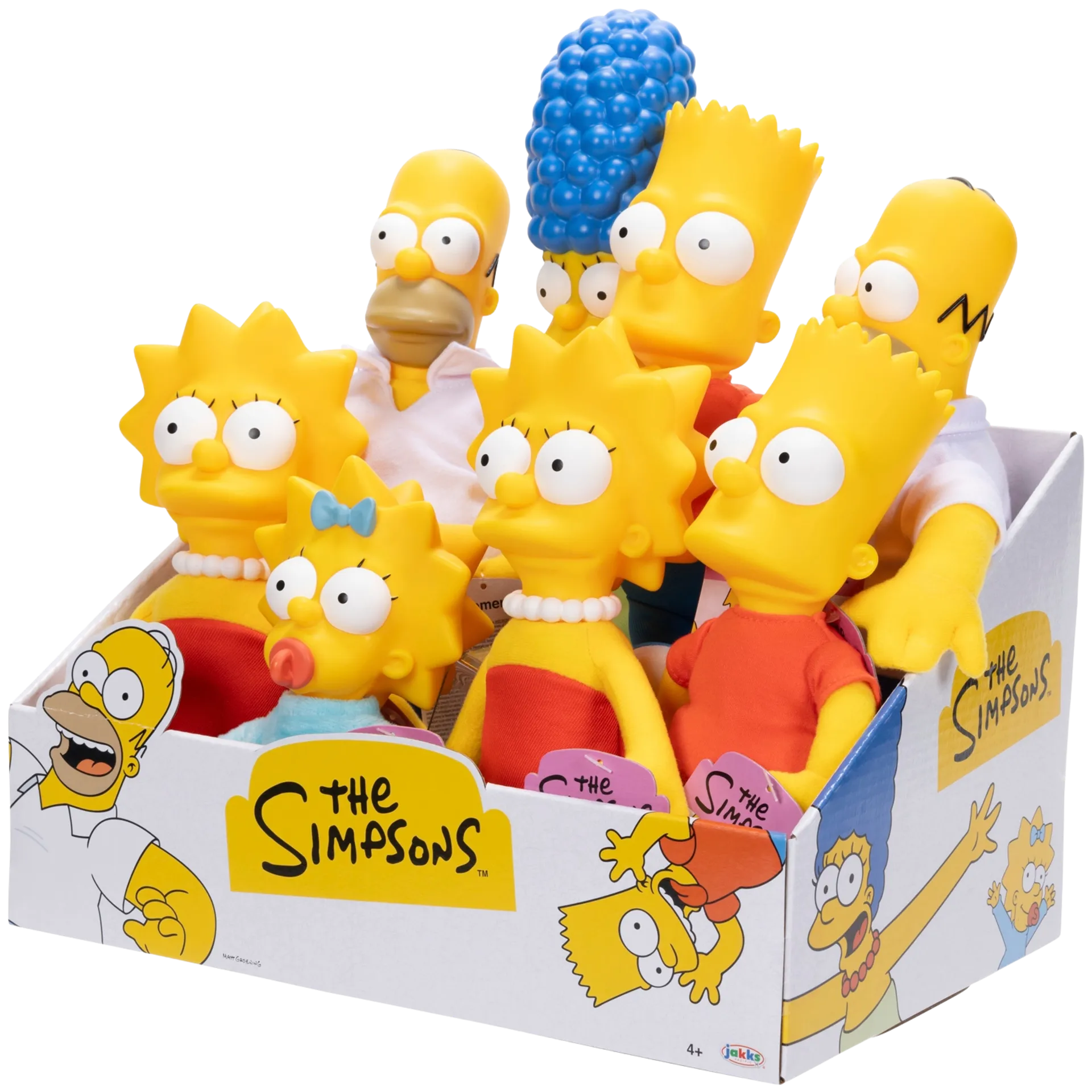 The Simpsons pehmolelu Basic Plush, erilaisia - 6