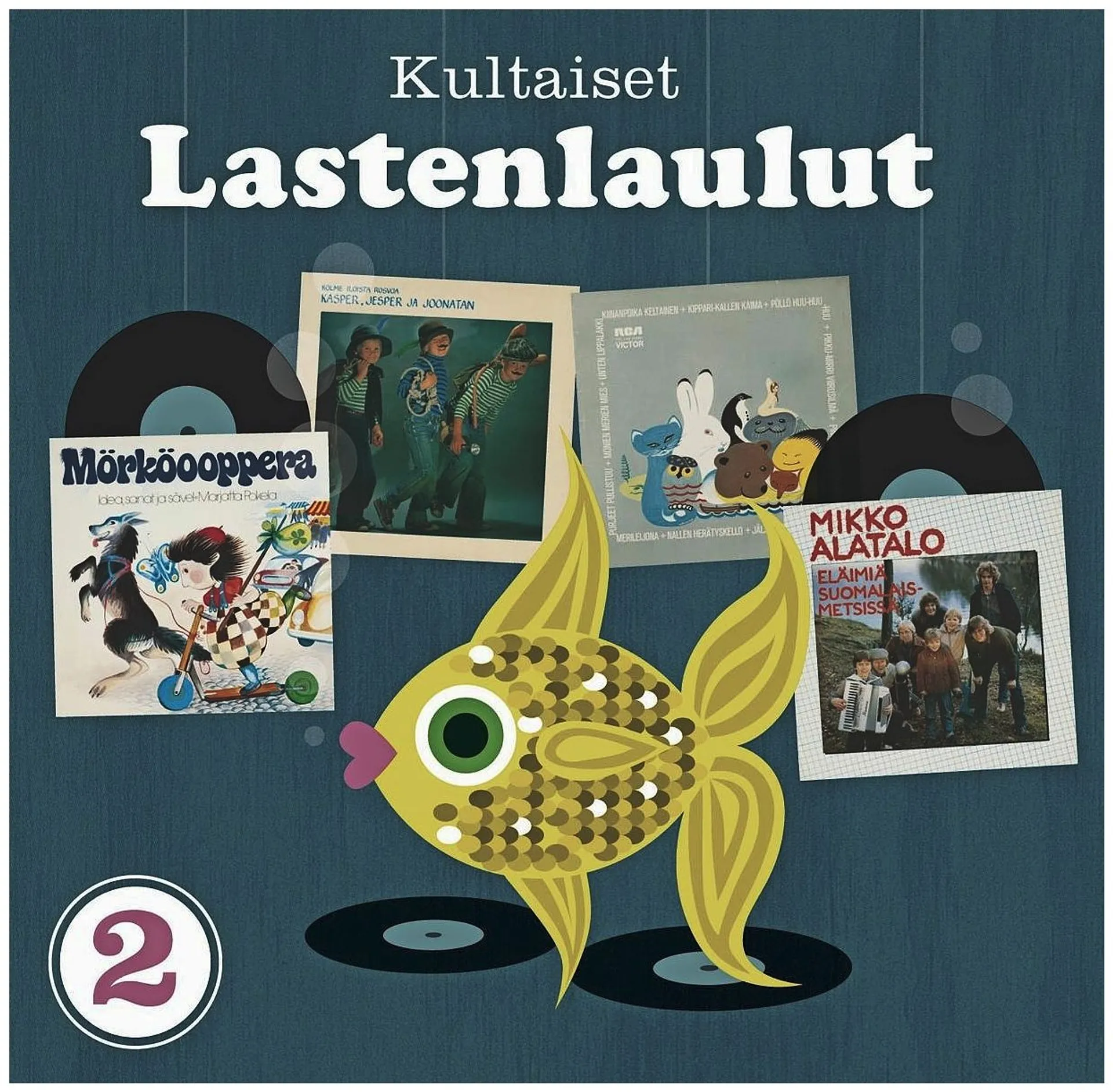 Eri Esittäjiä - Kultaiset lastenlaulut 2. 4CD