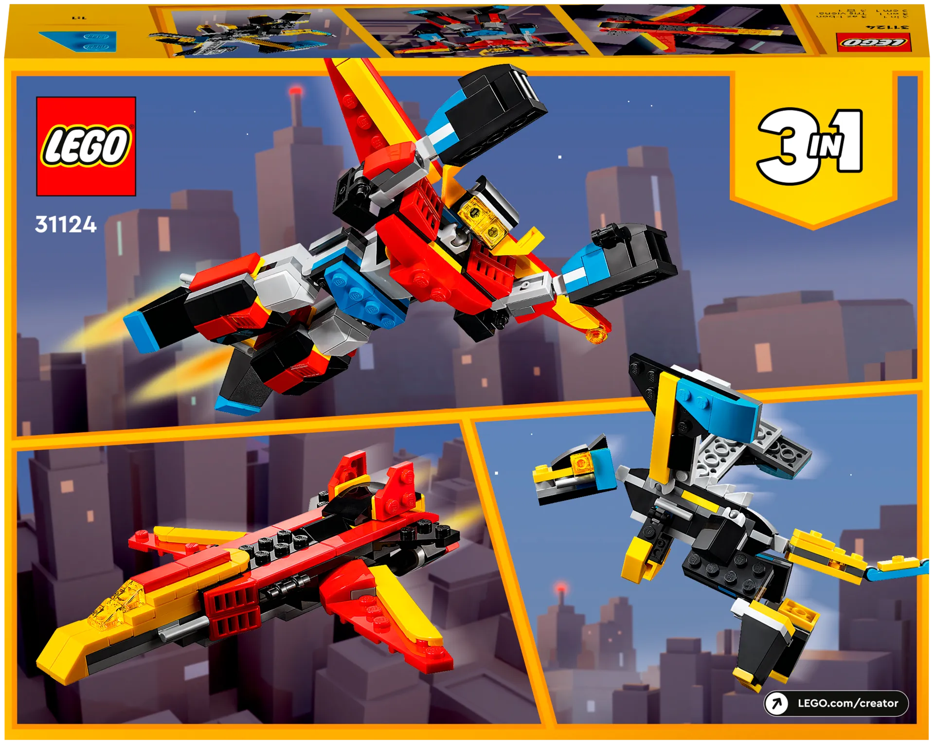 LEGO Creator 31124 Superrobotti - 3