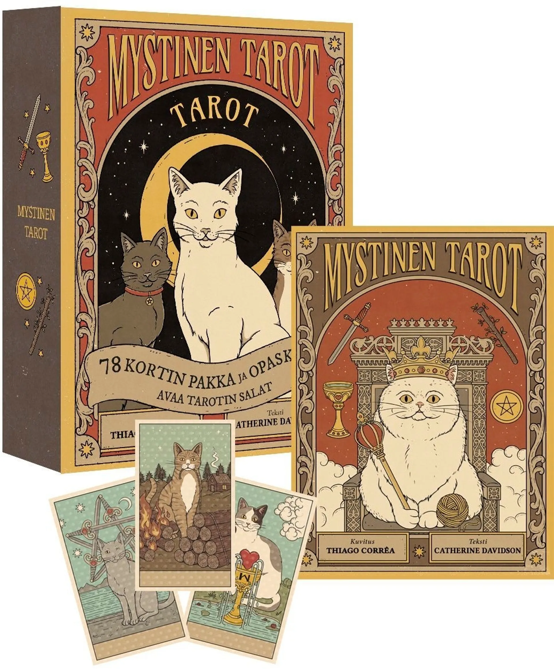 Davidson, Mystinen Tarot - 78 kortin pakka ja opaskirja