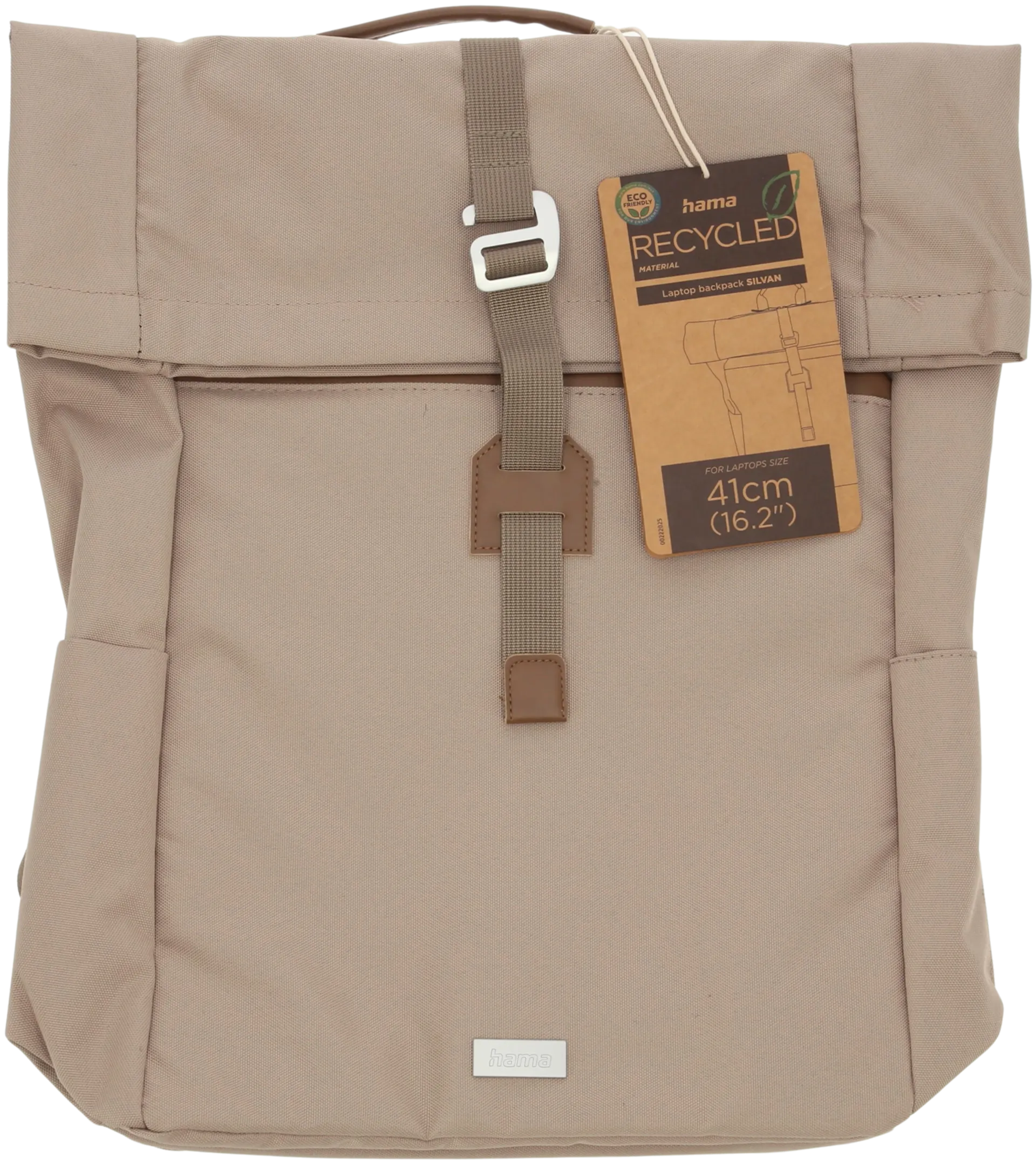 Hama Tietokonereppu, Silvan, Roll Top, 16.2", beige - 12