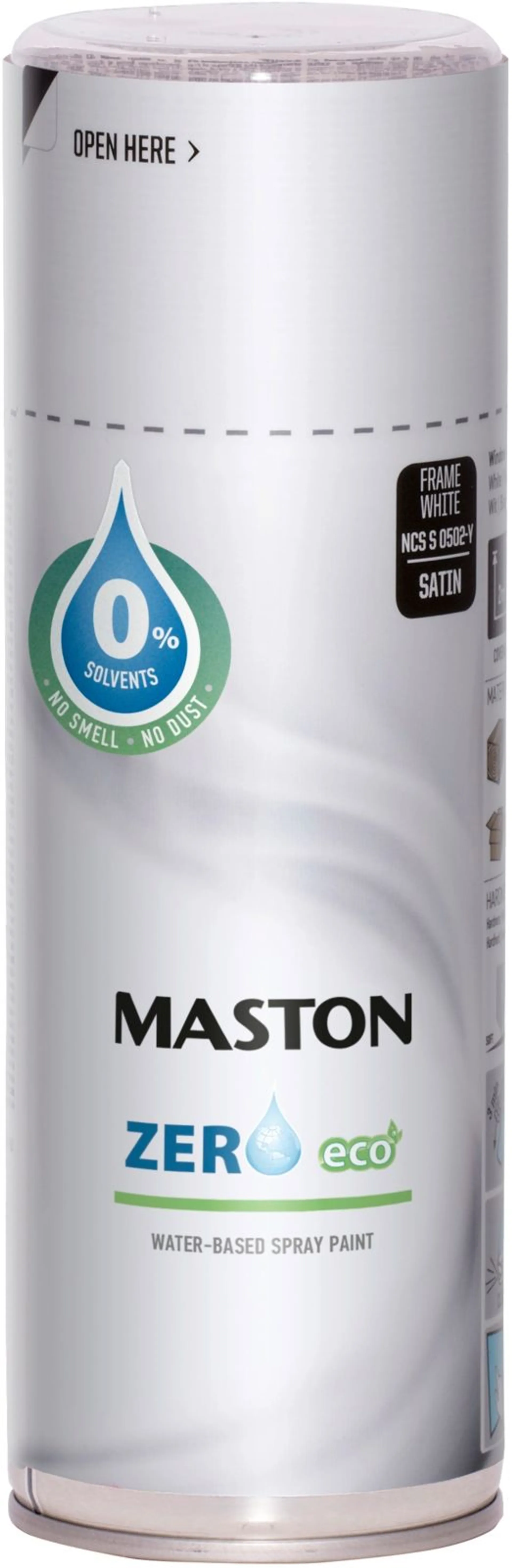 Maston Spraymaali Zero Listavalkoinen NCS S 0502-Y 400ml