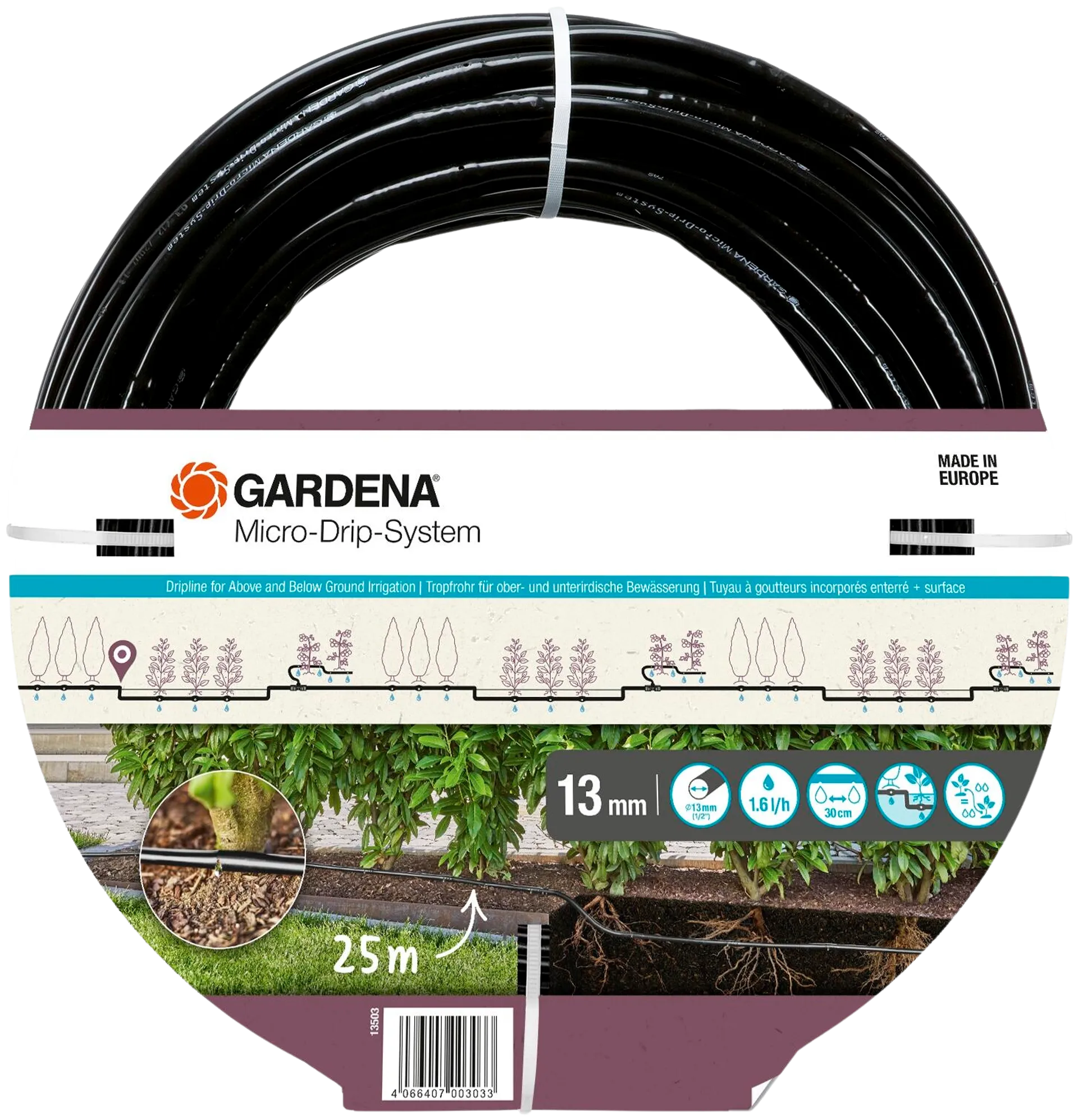Gardena Micro-Drip-laajennussarja Dripline 25 m - 1