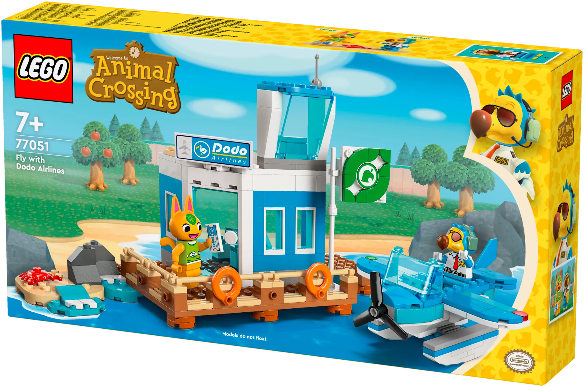 LEGO® Animal Crossing™ 77051 - Dodo Airlines kutsuu lennolle - 3