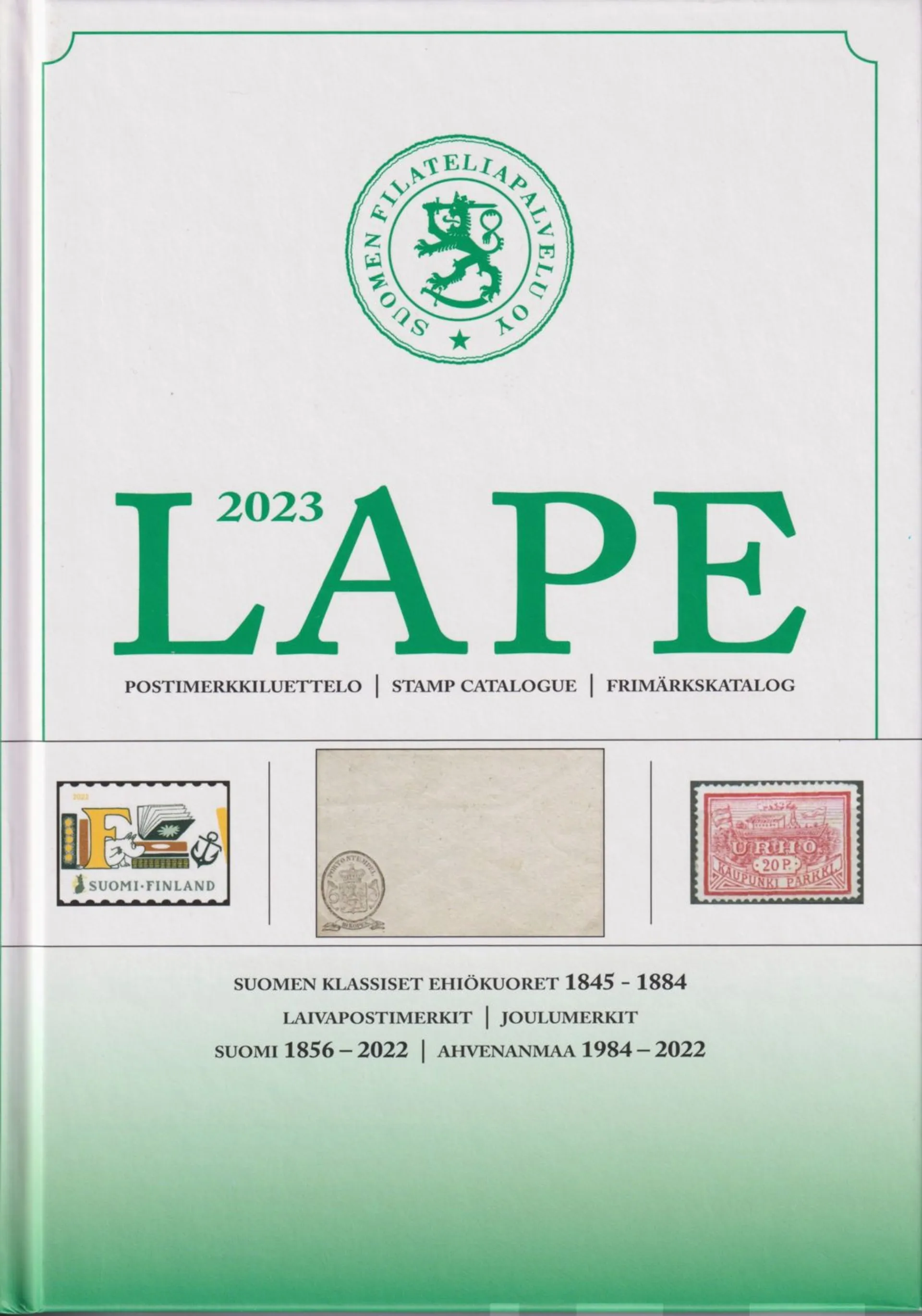 LAPE 2023 Postimerkkiluettelo - Stamp Catalogue - Frimärkskatalog - Suomi 1856-2022 : Ahvenanmaa 1984-2022