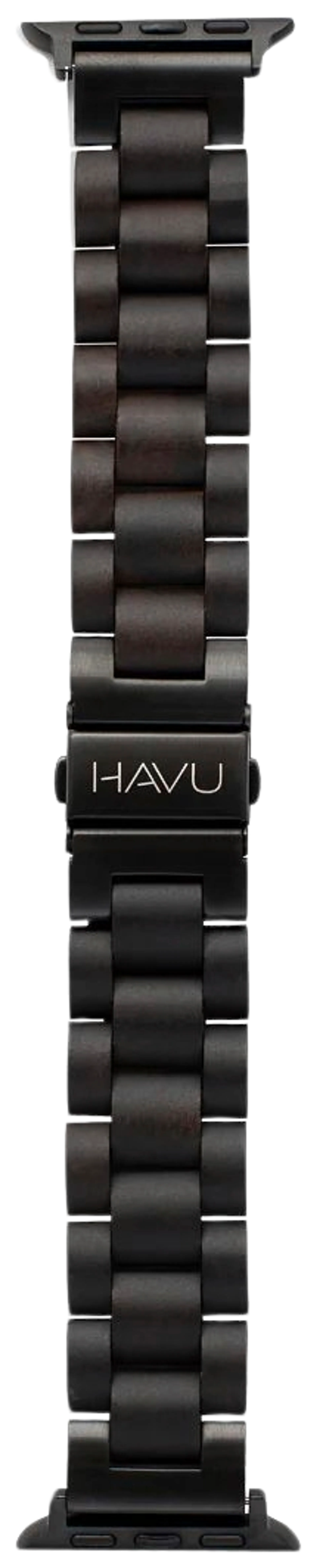 Havu Apple Watch -ranneke, eebenpuu (38/40/41 mm) - 1