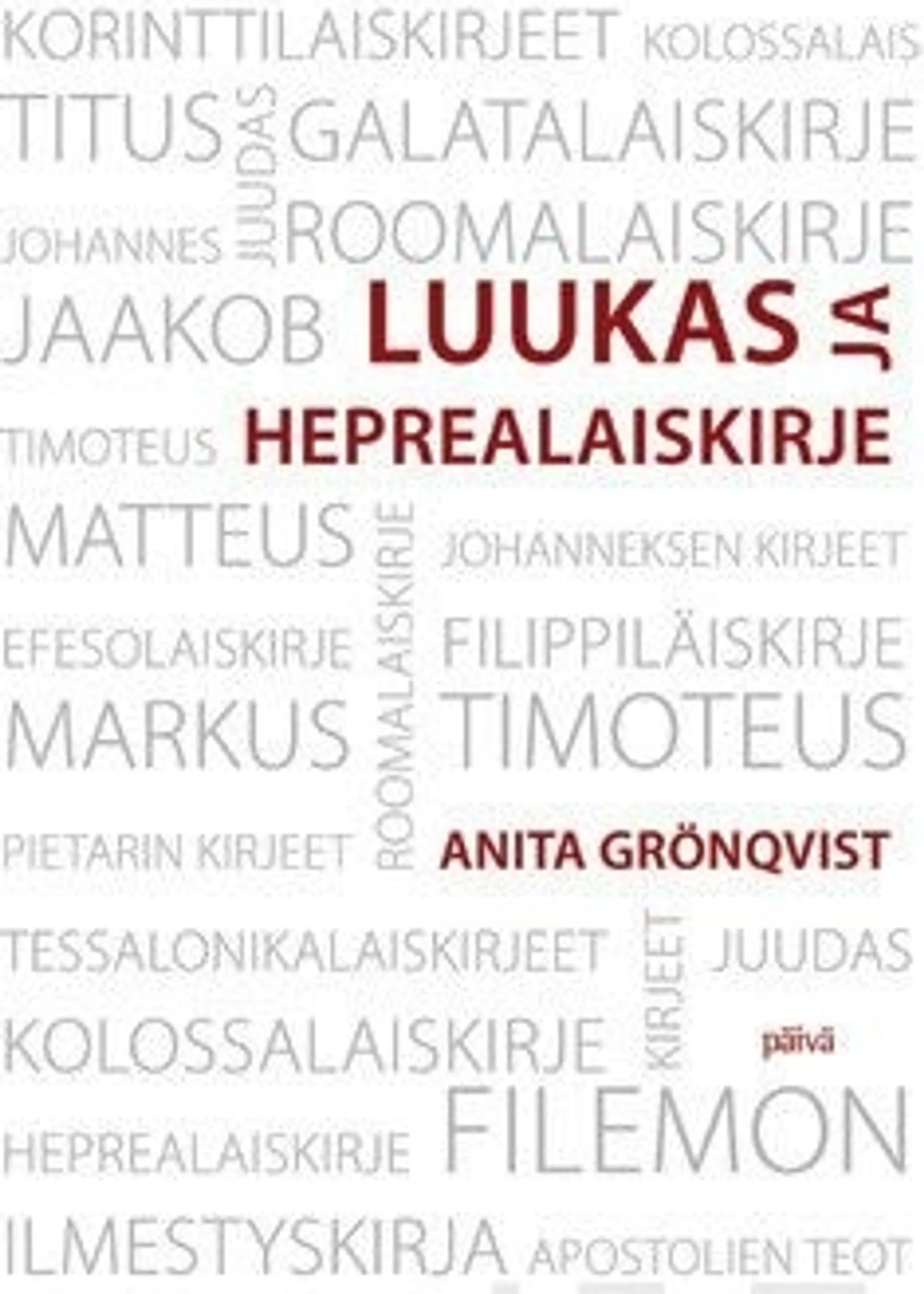 Grönqvist, Luukas ja Heprealaiskirje