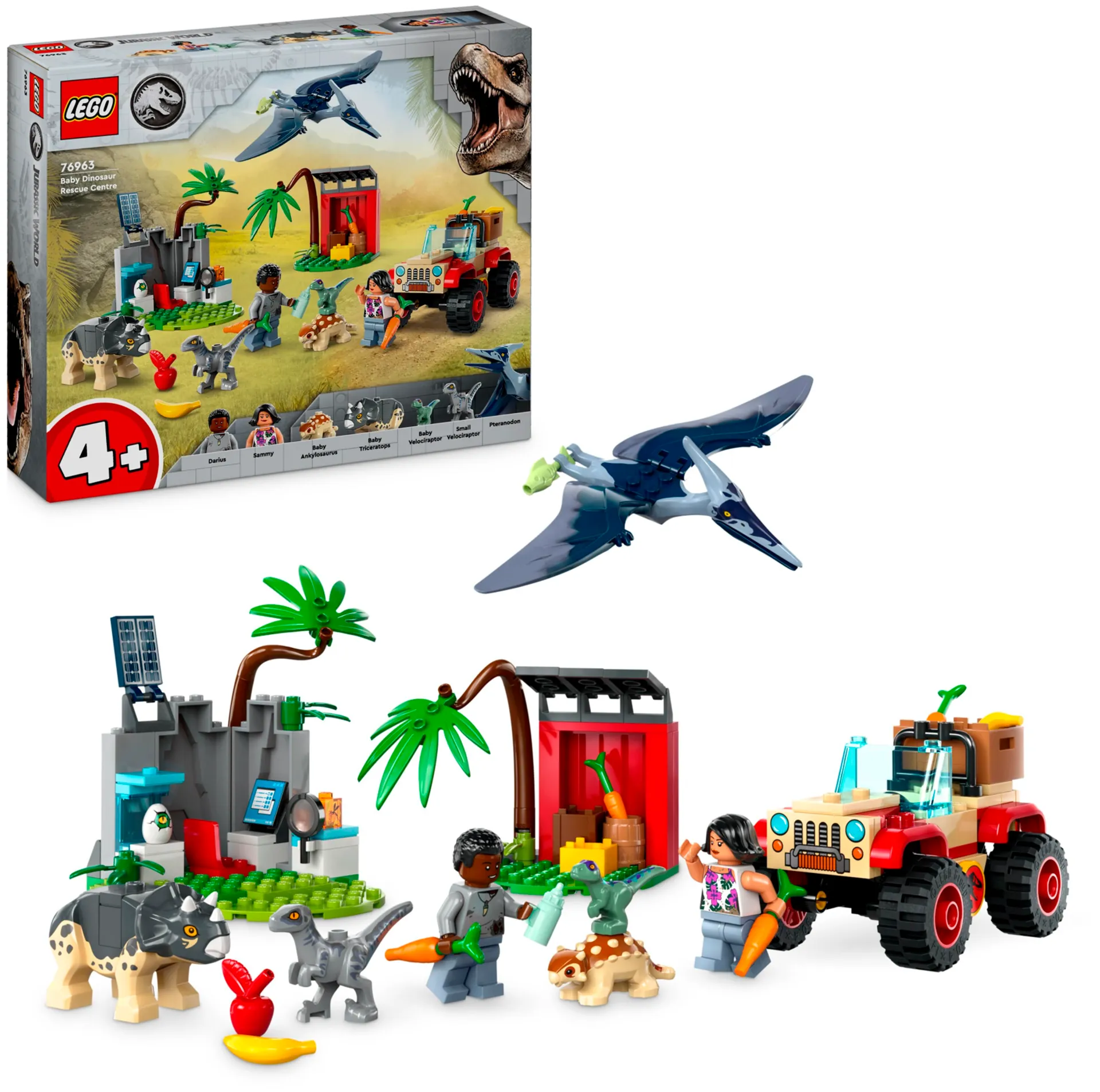 LEGO Jurassic World 76963 Dinosauruspoikasten pelastuskeskus - 1