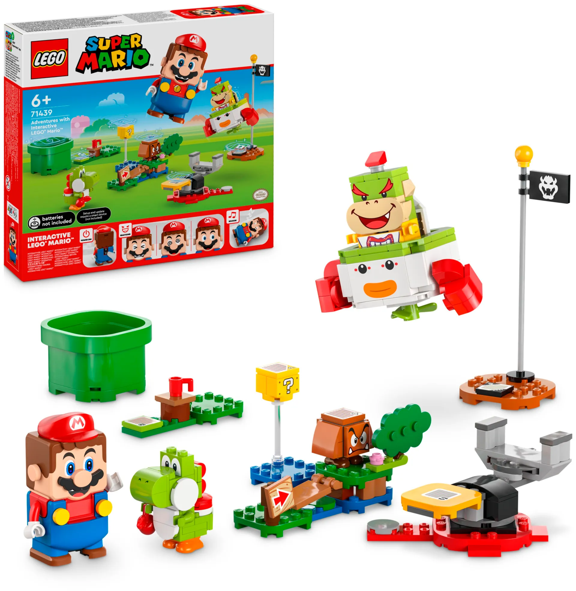 LEGO® Super Mario™ 71439 - Interaktiivisen LEGO® Mario™ hahmon seikkailut - 1