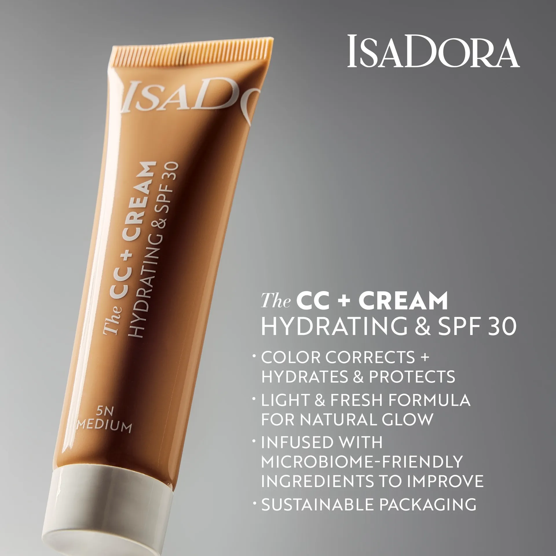 IsaDora The CC + Cream 1N, Fair 30 ml - Fair - 4