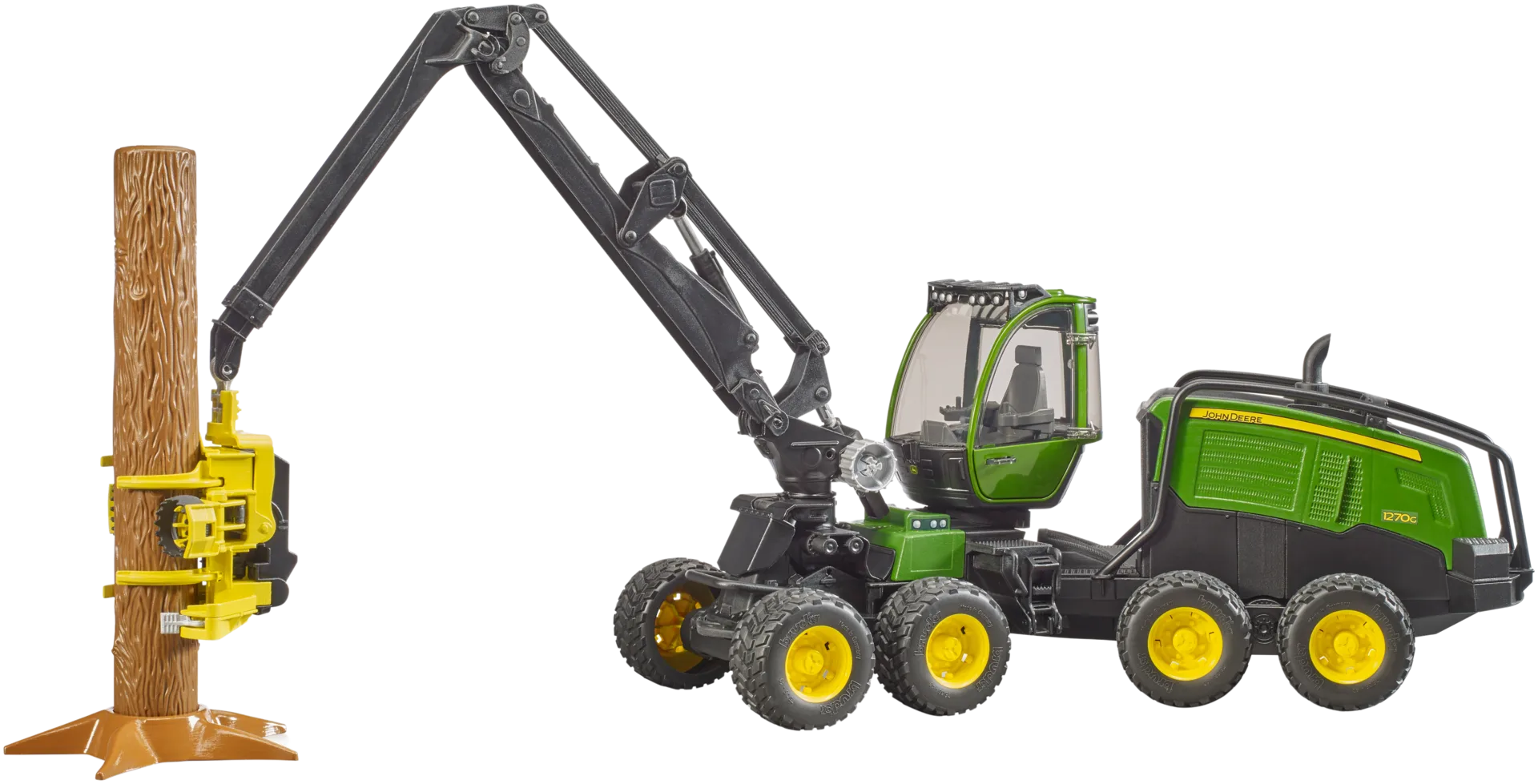 Bruder John Deere 1270G harvesteri tukilla - 1