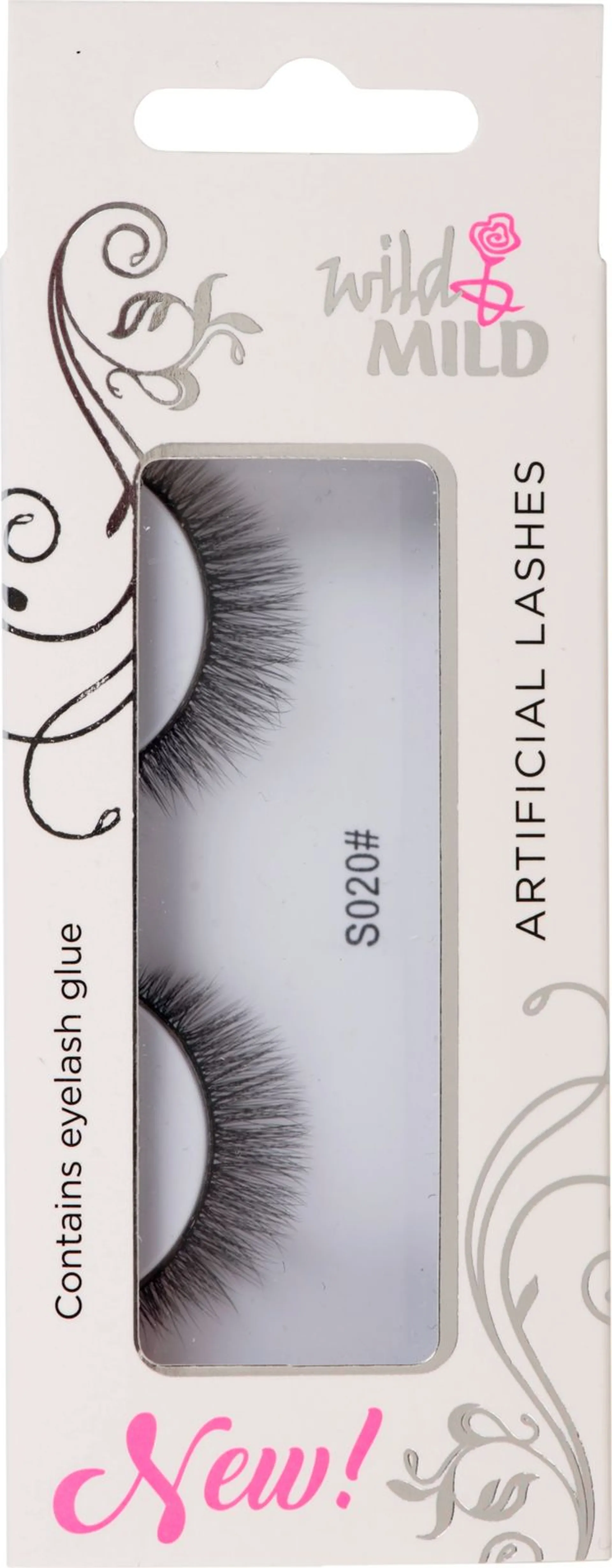 S020 Effortless Beauty Artificial Lashes Wild&Mild - 1