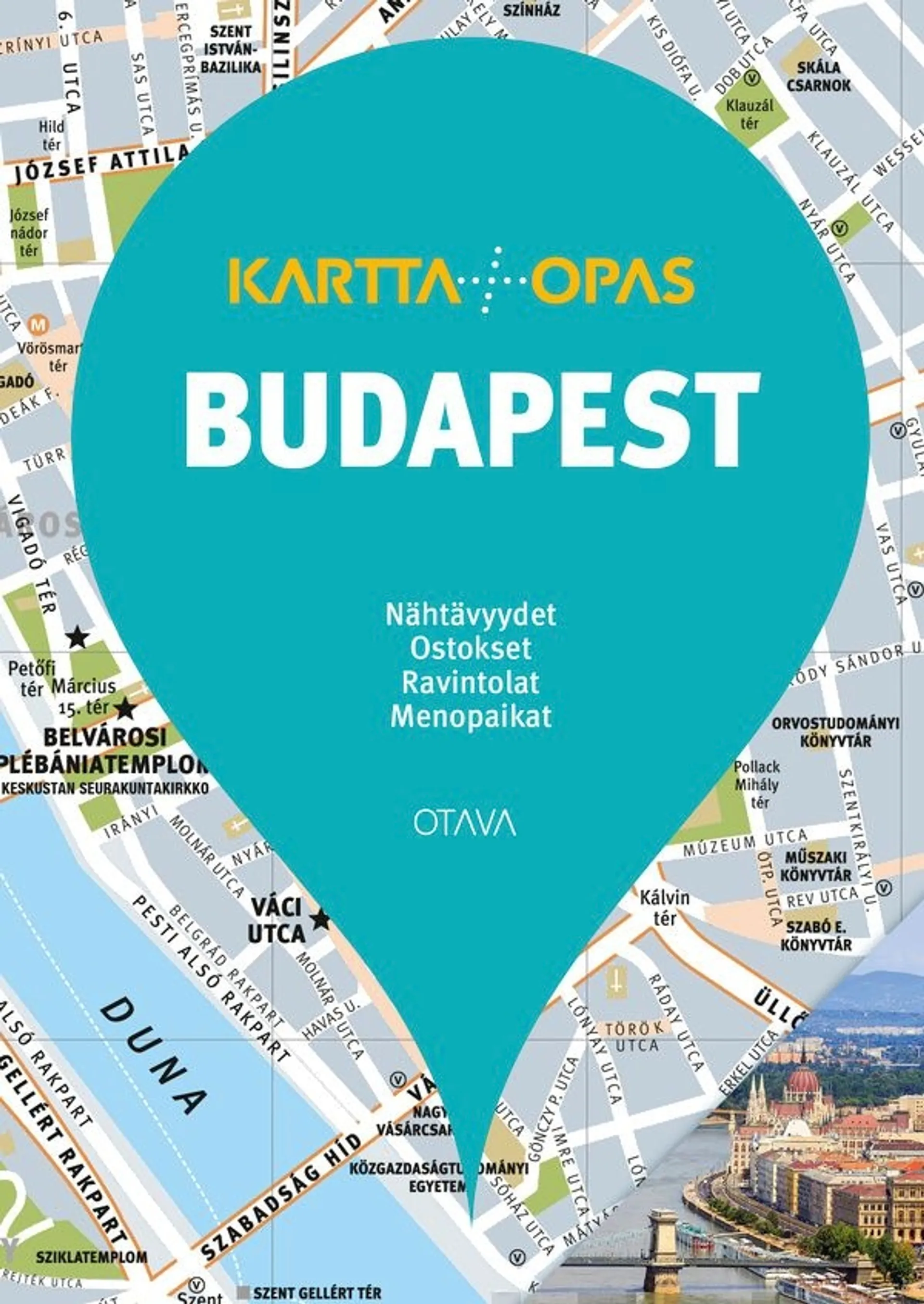 Budapest - Kartta + opas