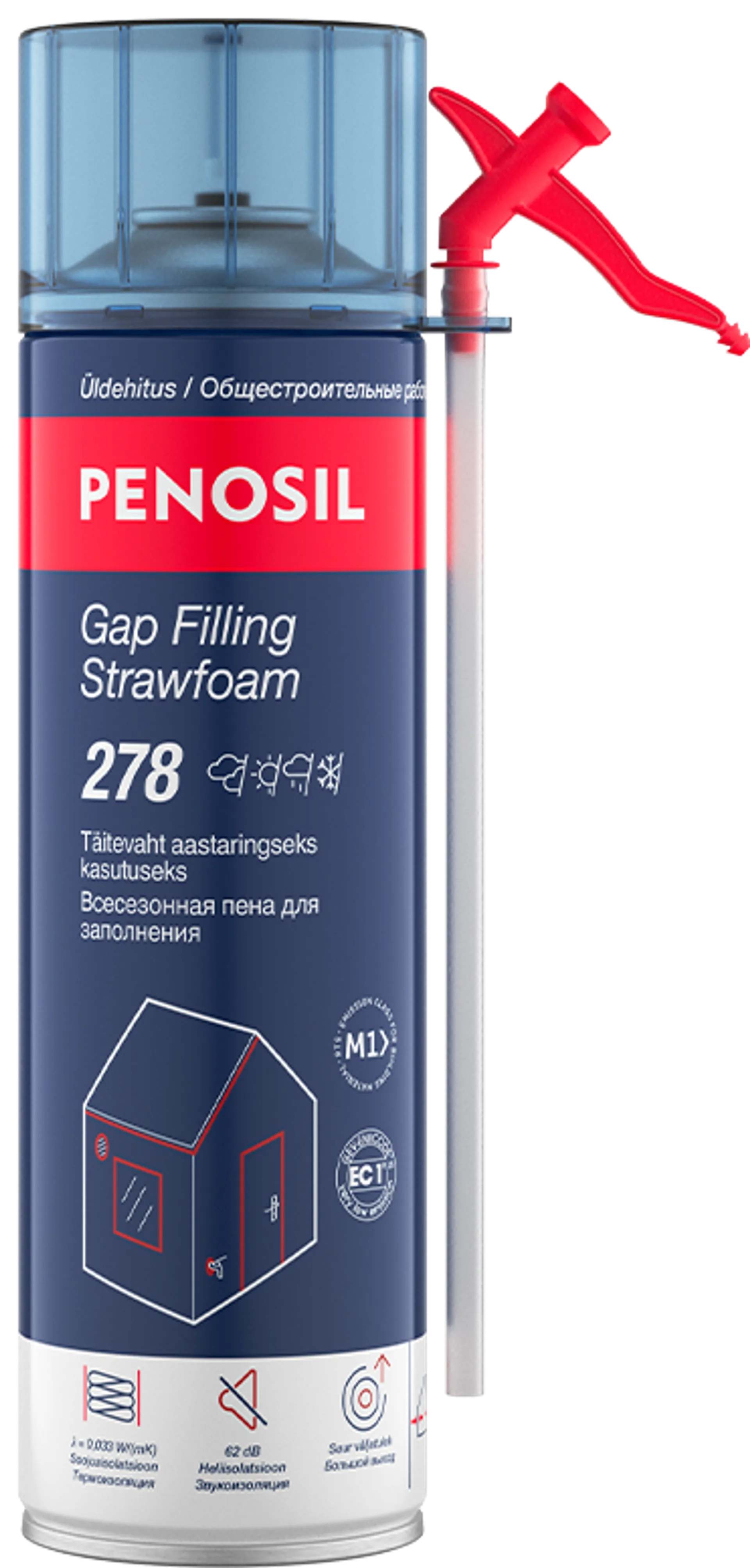 Penosil saumavaahto Gap Filling Strawfoam 440ml