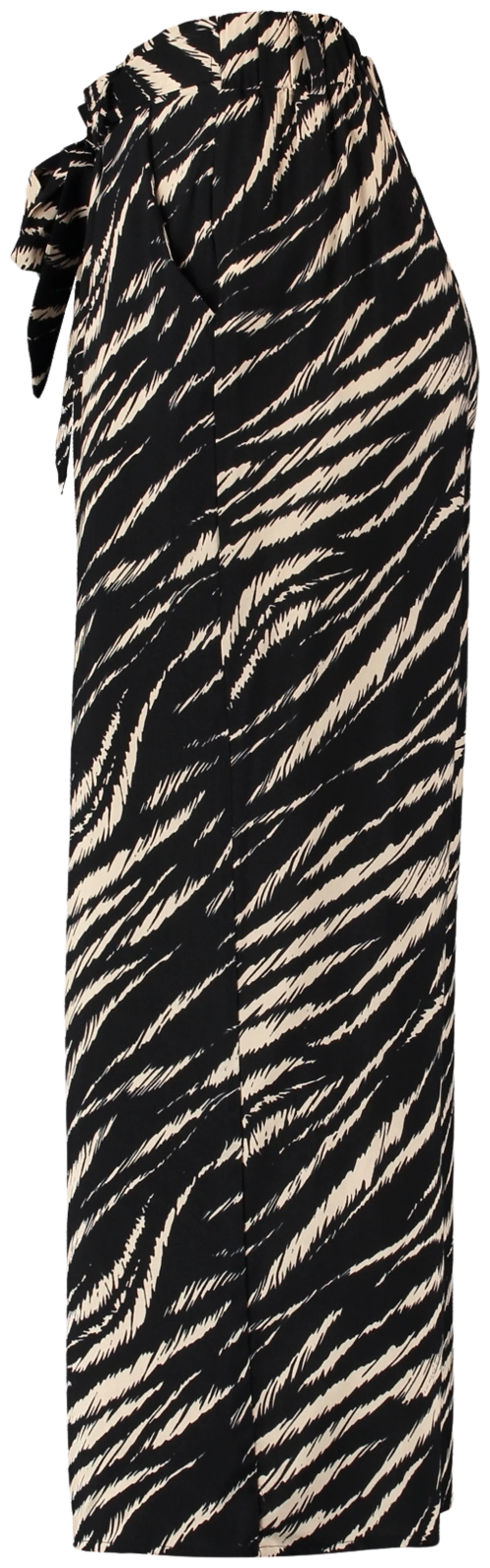 Hailys naisten housut Cira WOV-PR1908009 - 6831 black zebra - 2