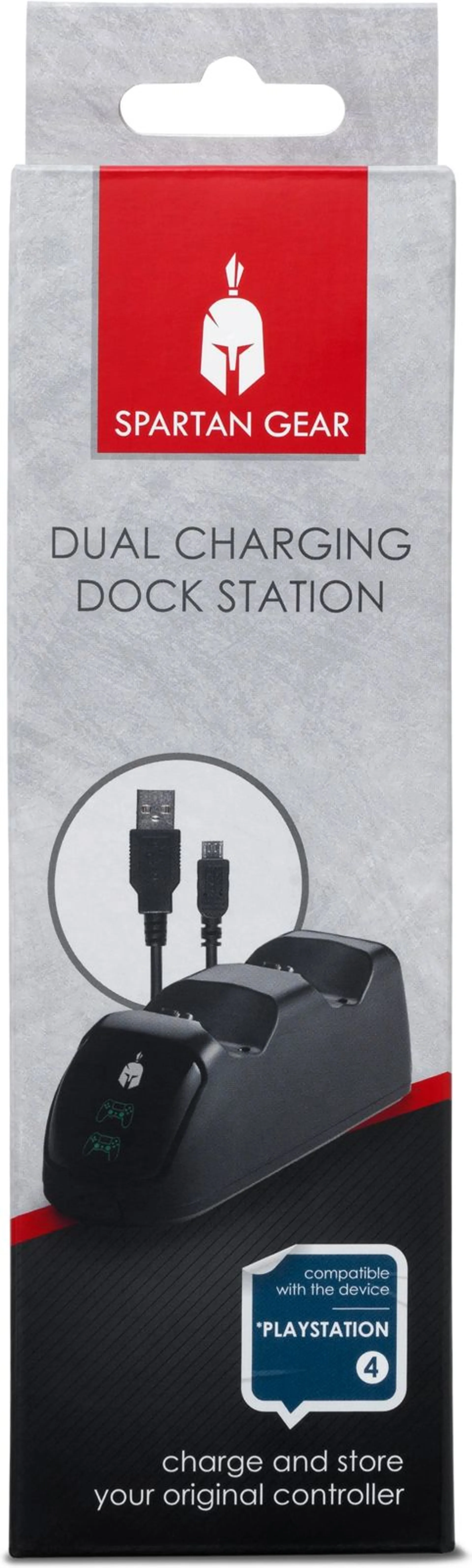 Spartan Gear Playstation 4 Latausasema Spartan Gear Duo Charging Dock Station - 2