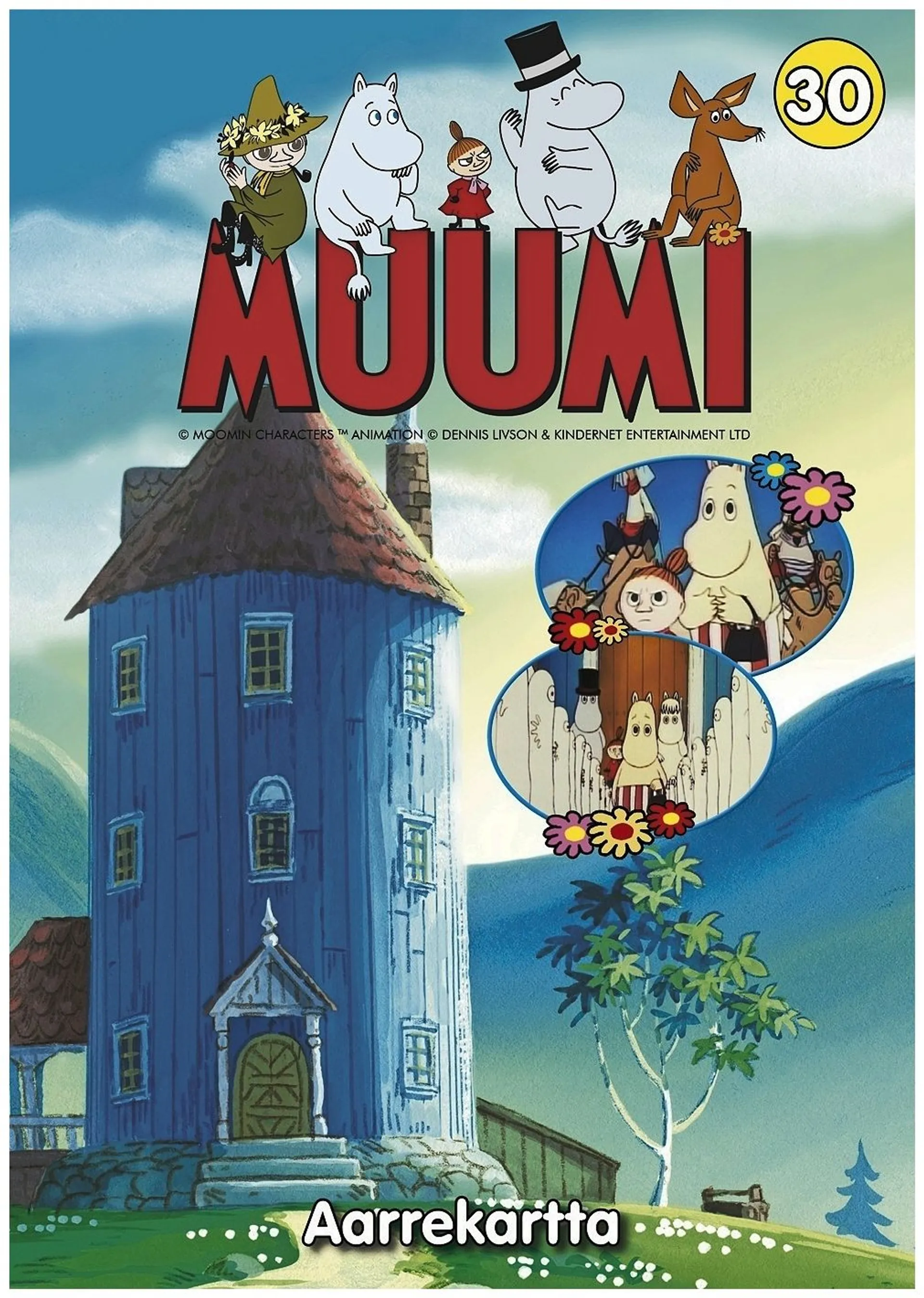 Muumi 30: Aarrekartta DVD