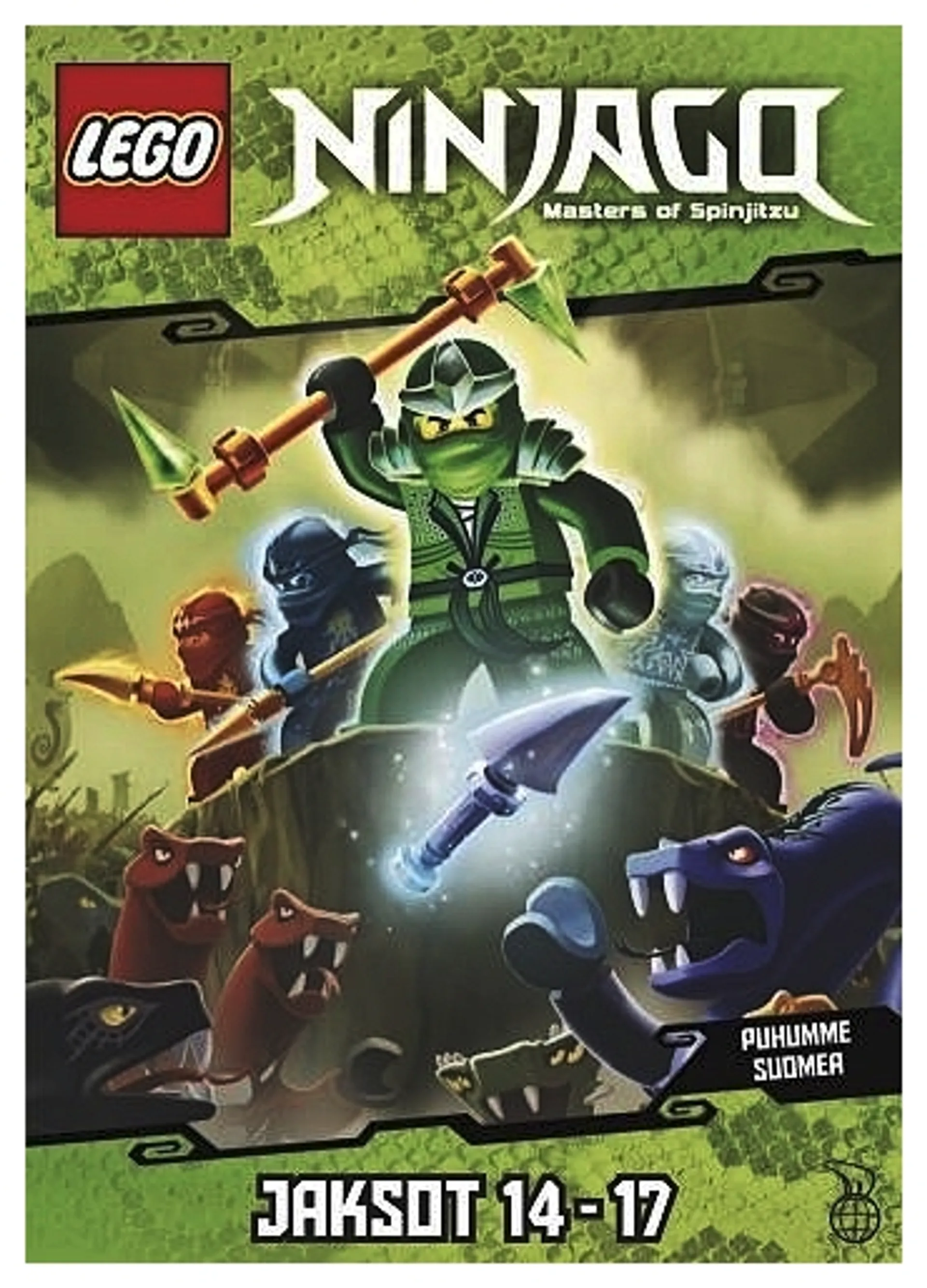 DVD Lego Ninjago jaksot 14-17