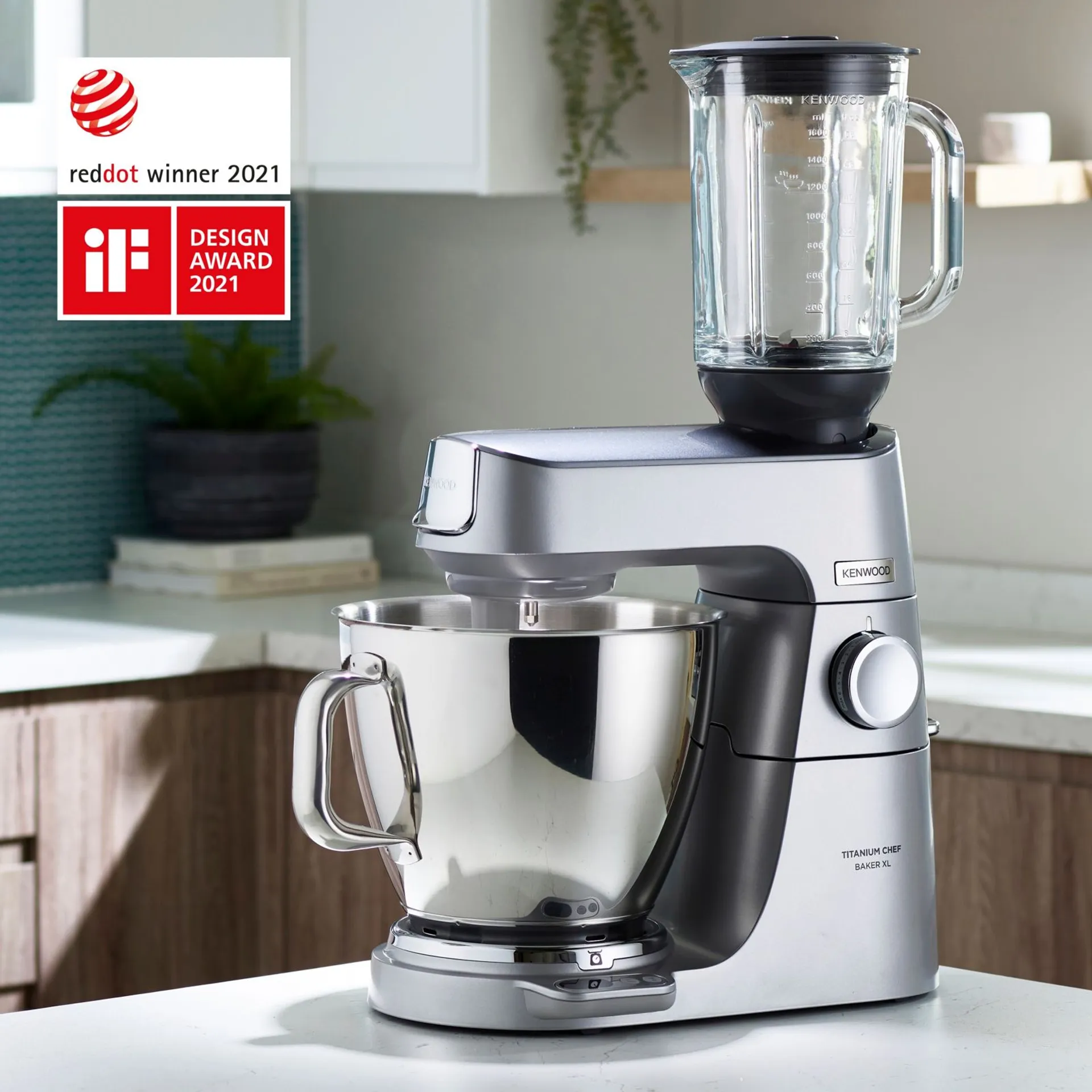 Kenwood Titanium Chef Baker XL yleiskone KVL85.124SI - 2