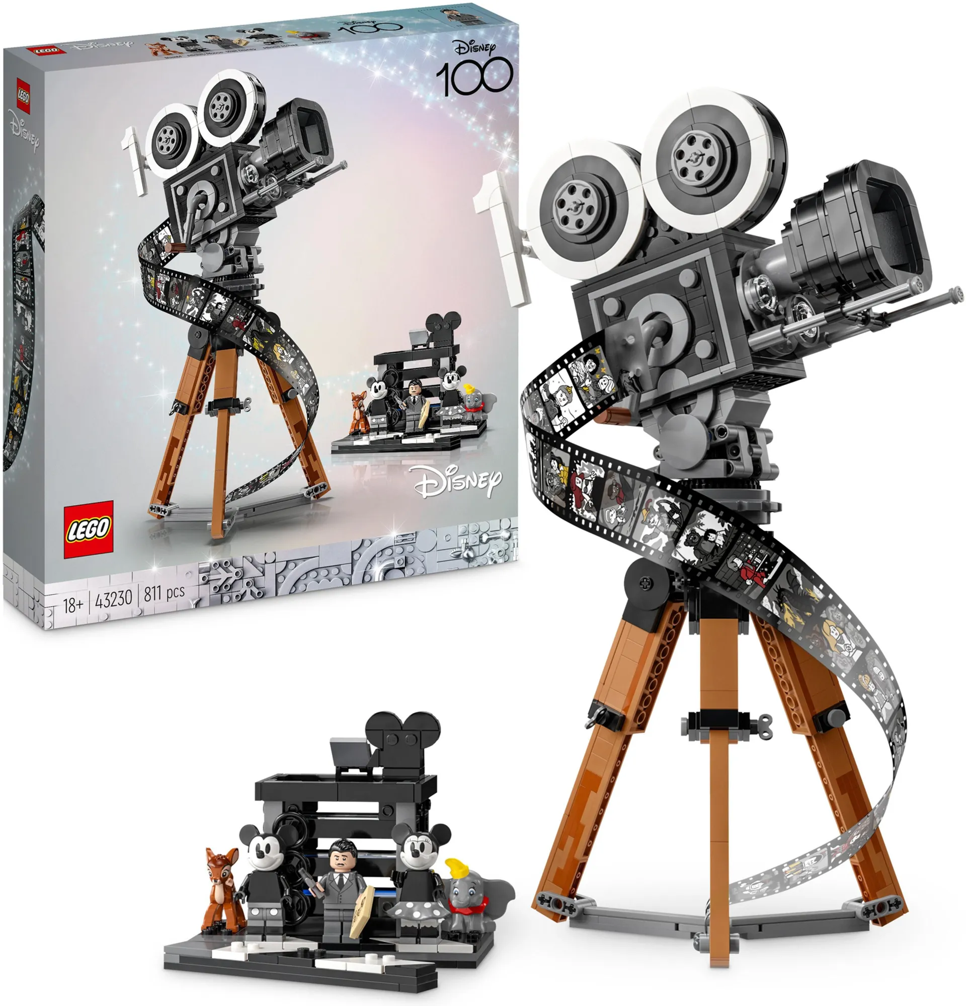 LEGO Disney Classic 43230 Walt Disneylle omistettu kamera - 4