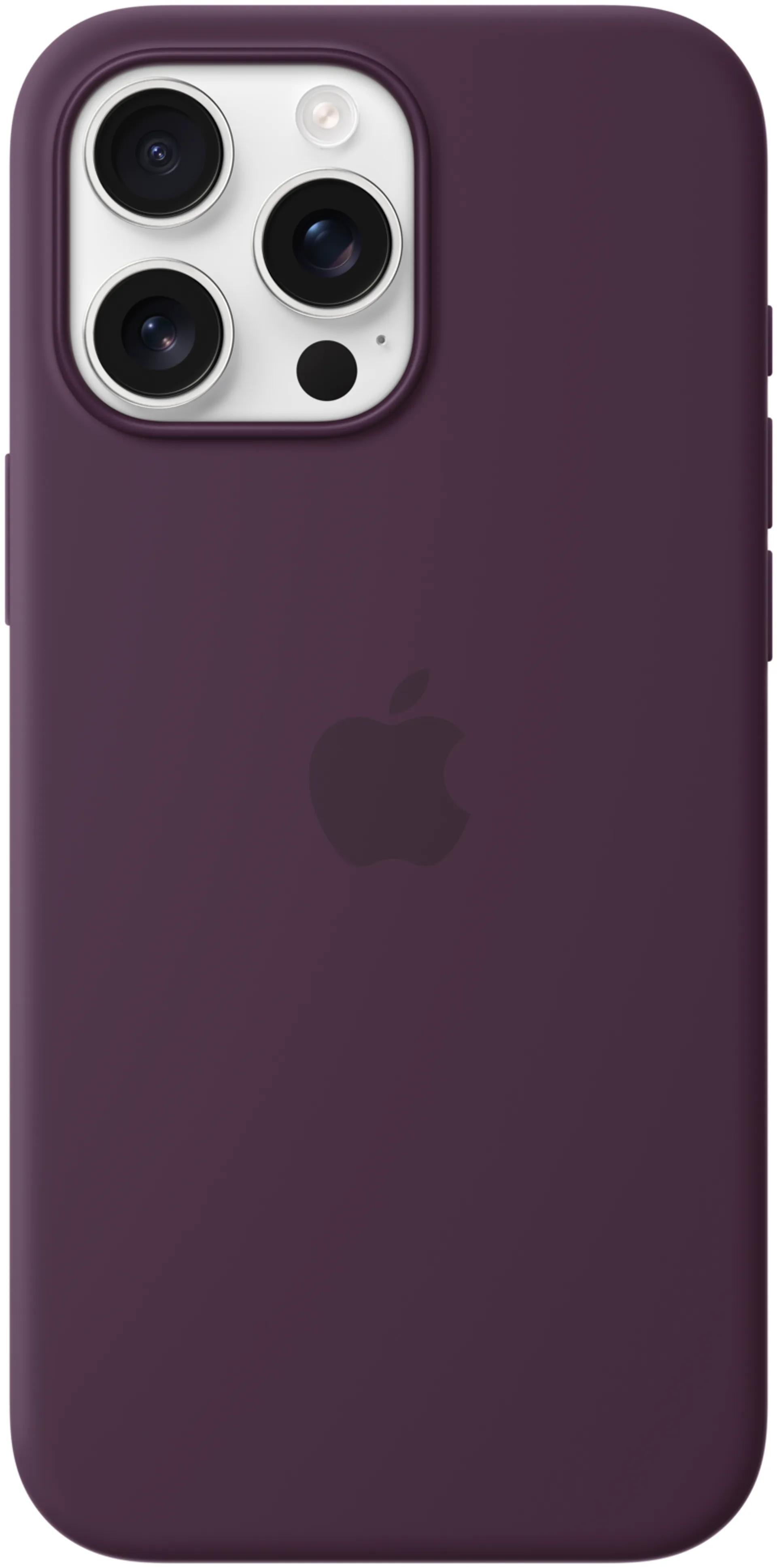 Apple iPhone 16 Pro silikoni suojakuori  - Plum