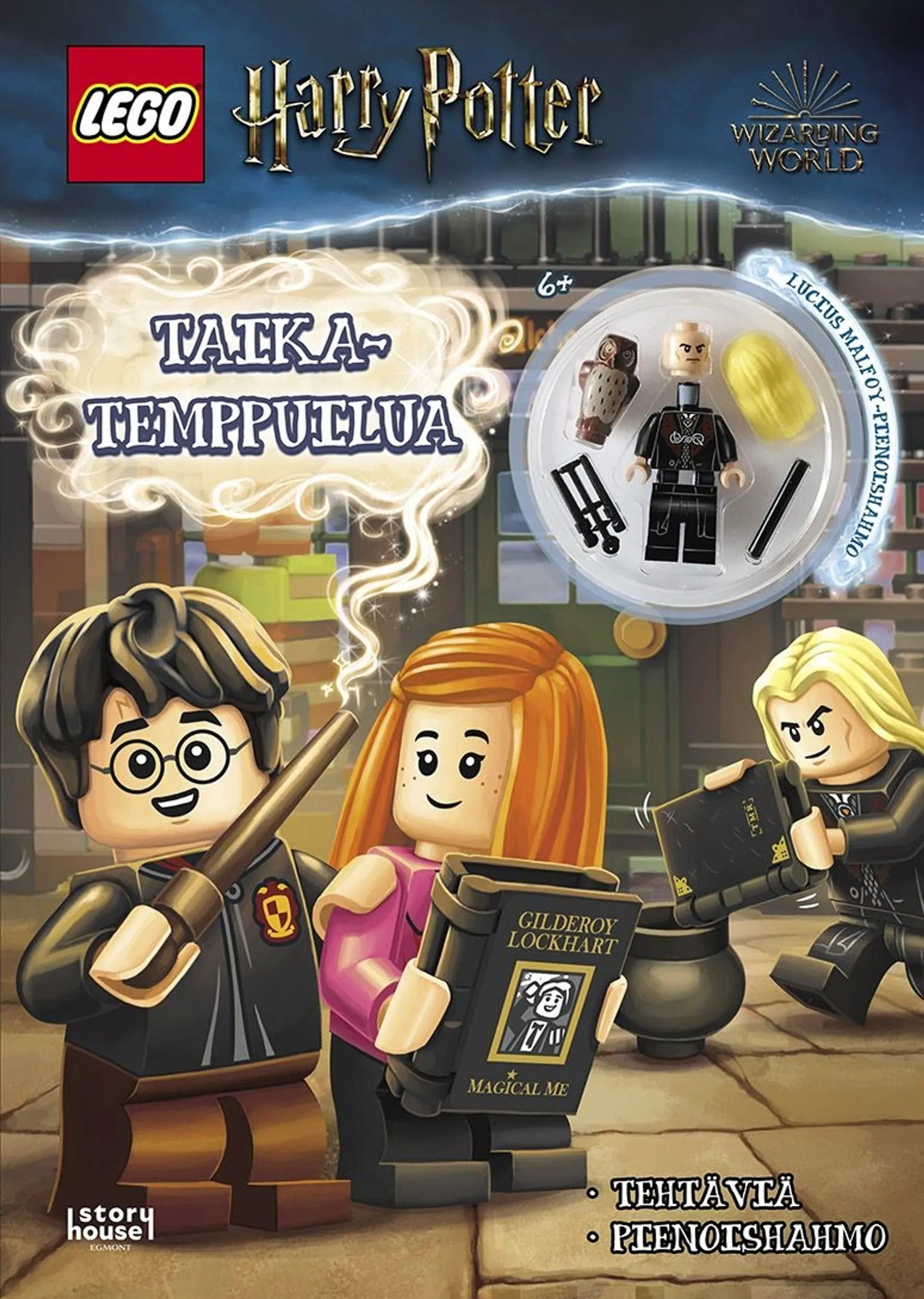 Lego Harry Potter Taikatemppuilua - Puuhakirja lelulla