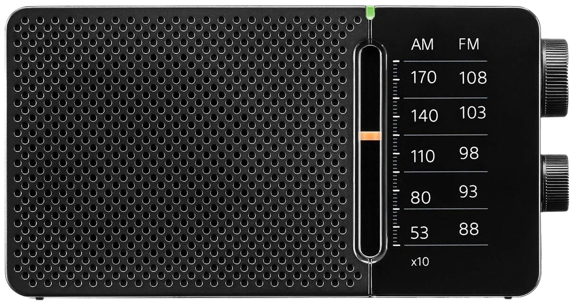 Sangean taskuradio SR-36 musta - 1