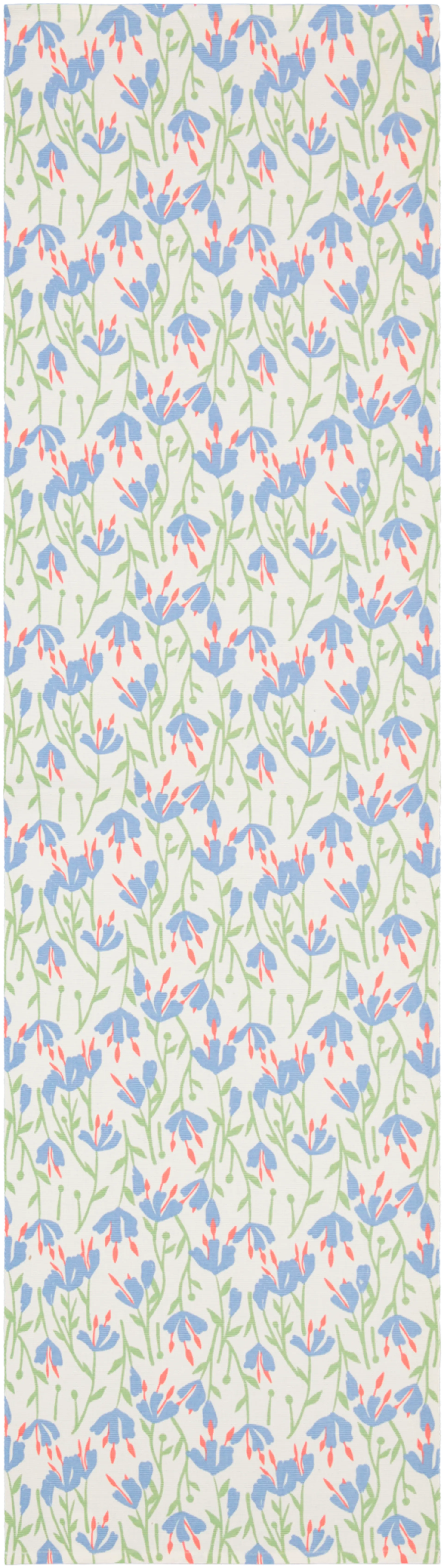 House kaitaliina Summer Flowers 33x120 cm sininen PatternLab - 1