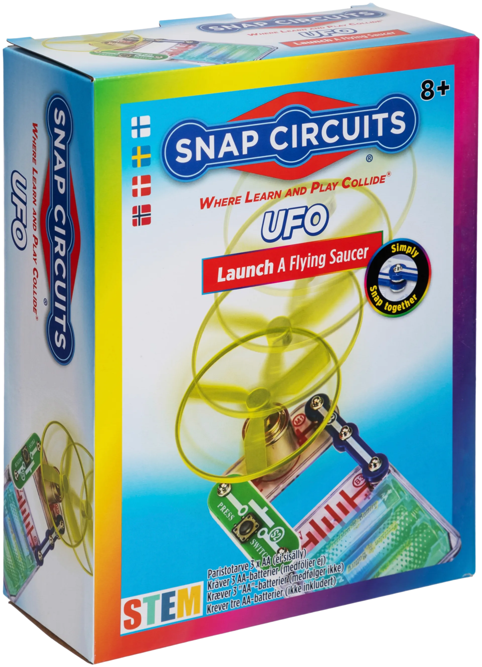 Snap Circuits elektroninen rakennussarja UFO - 1