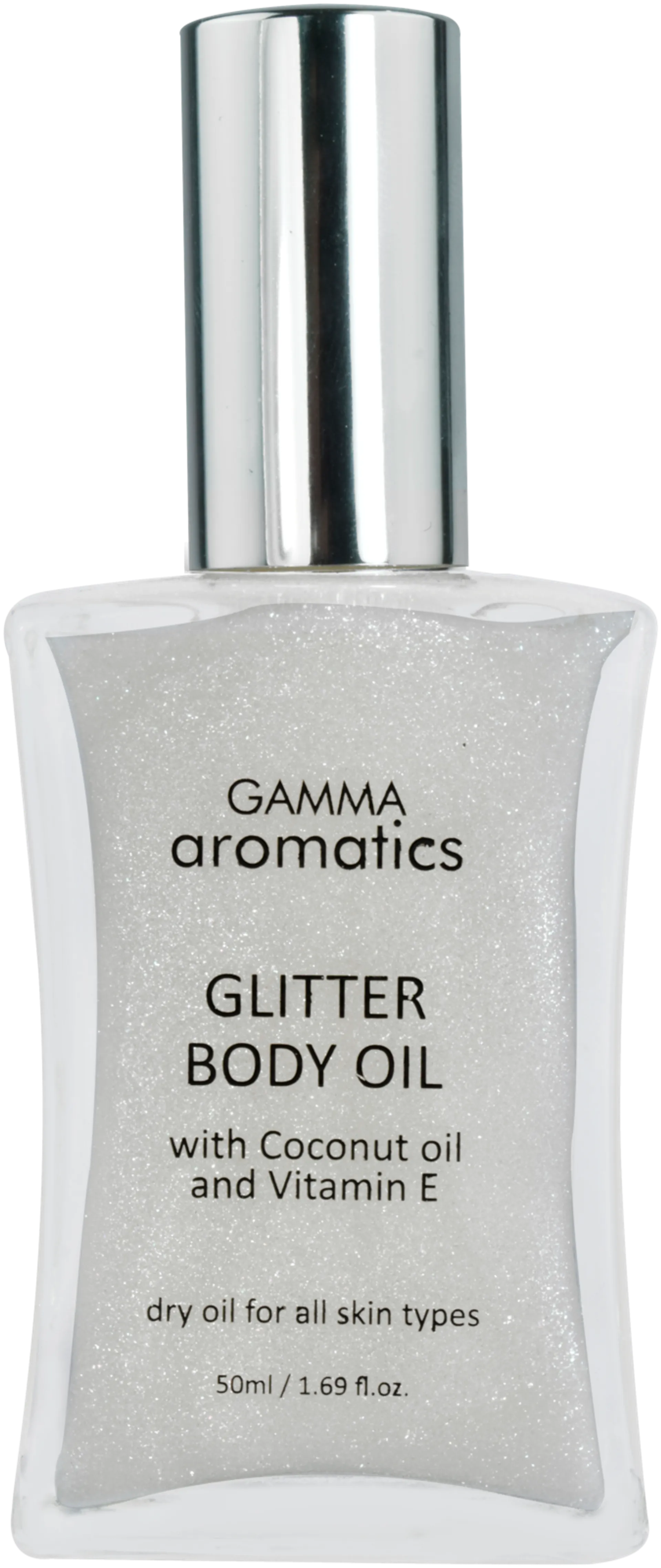 GAMMA aromatics Glitter vartaloöljy White 50ml