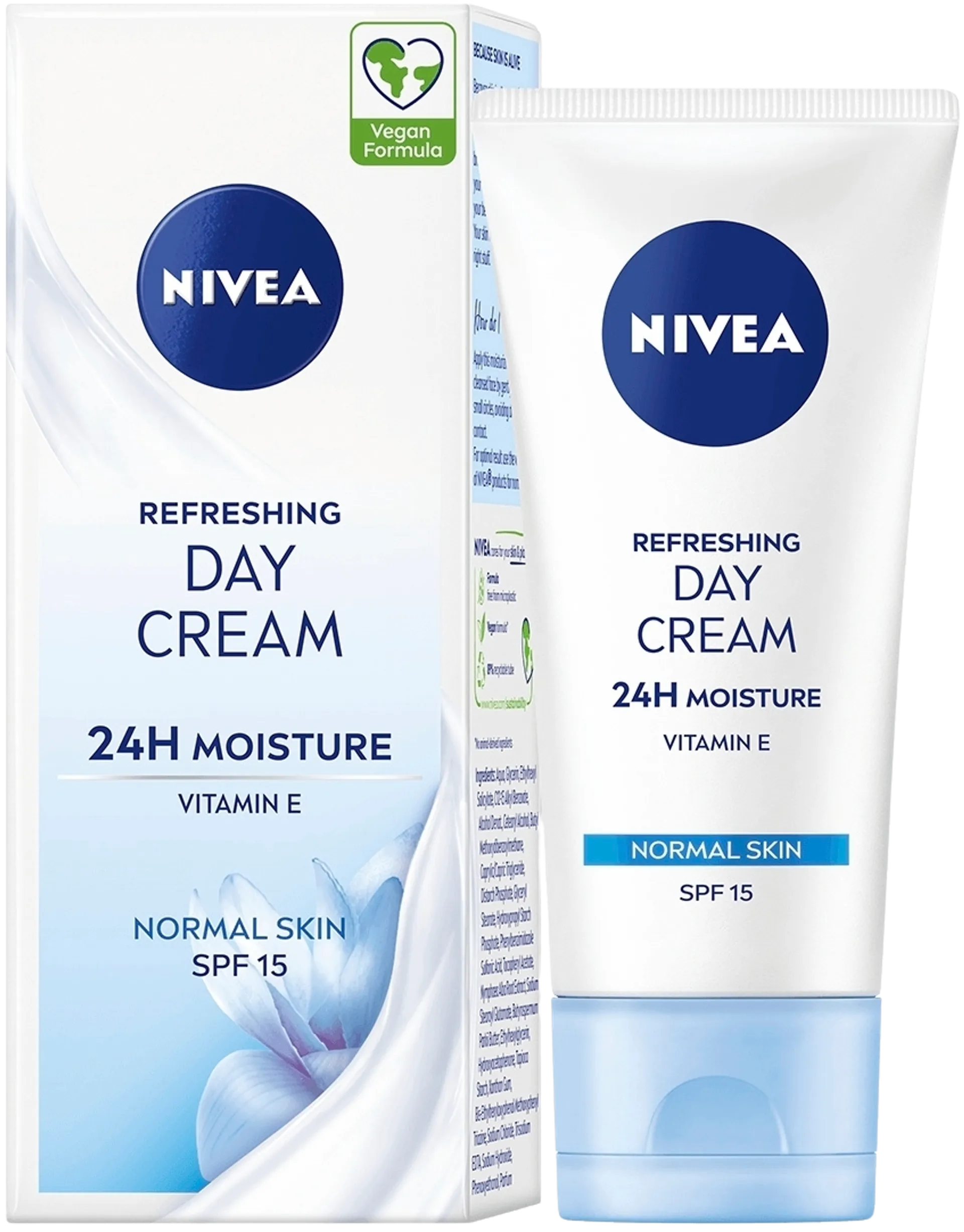 NIVEA 50ml Refreshing Day Cream -päivävoide sk15 - 3