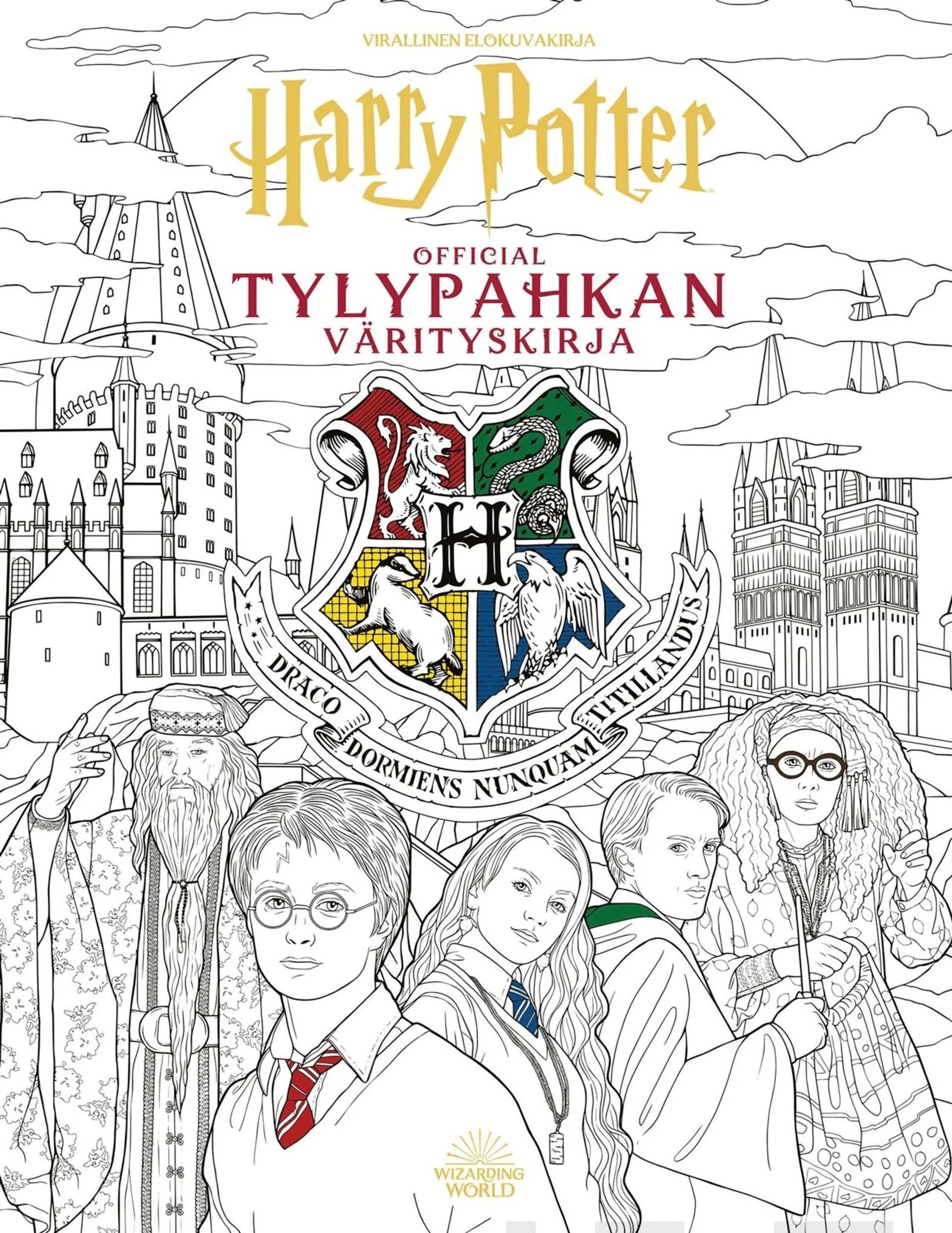 Harry Potter - Tylypahkan värityskirja