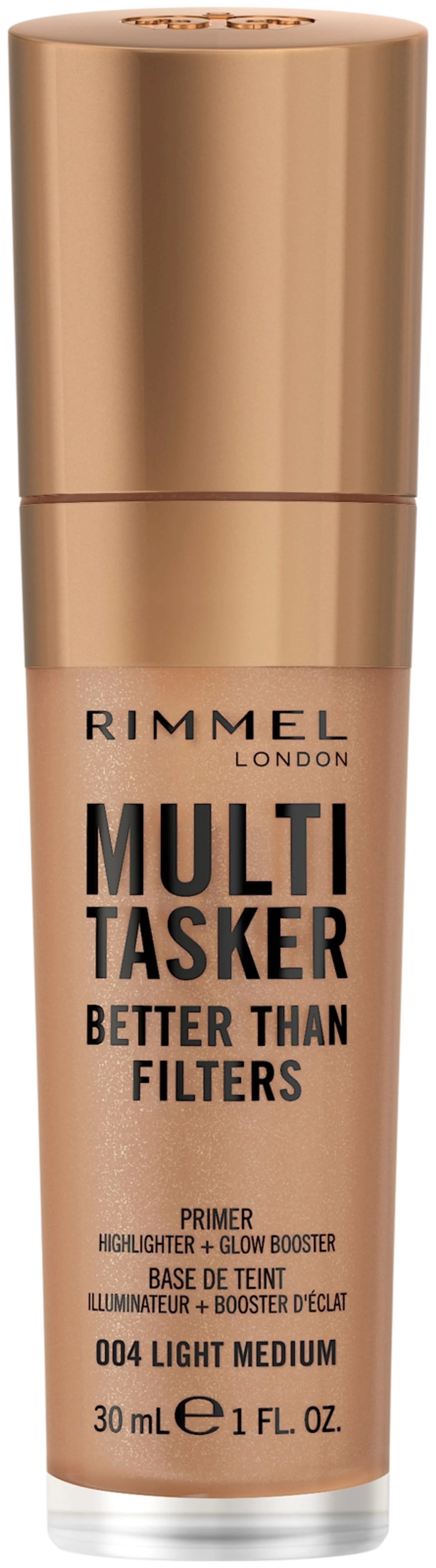 Rimmel Multi Tasker Better Than Filters 30 ml, 001 Fair meikkivoide - 004 Light Medium