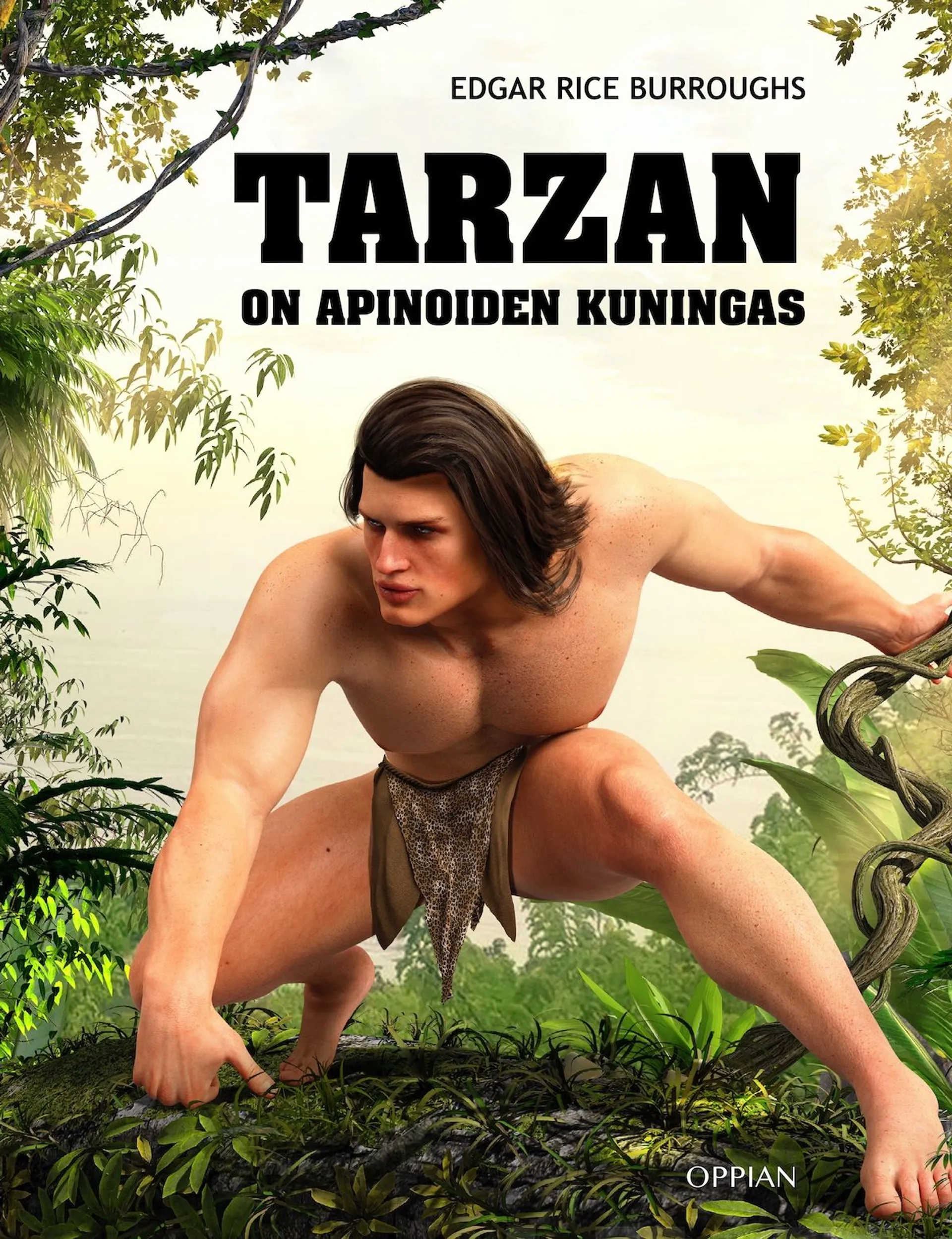 Burroughs, Tarzan on apinoiden kuningas (selkokirja)