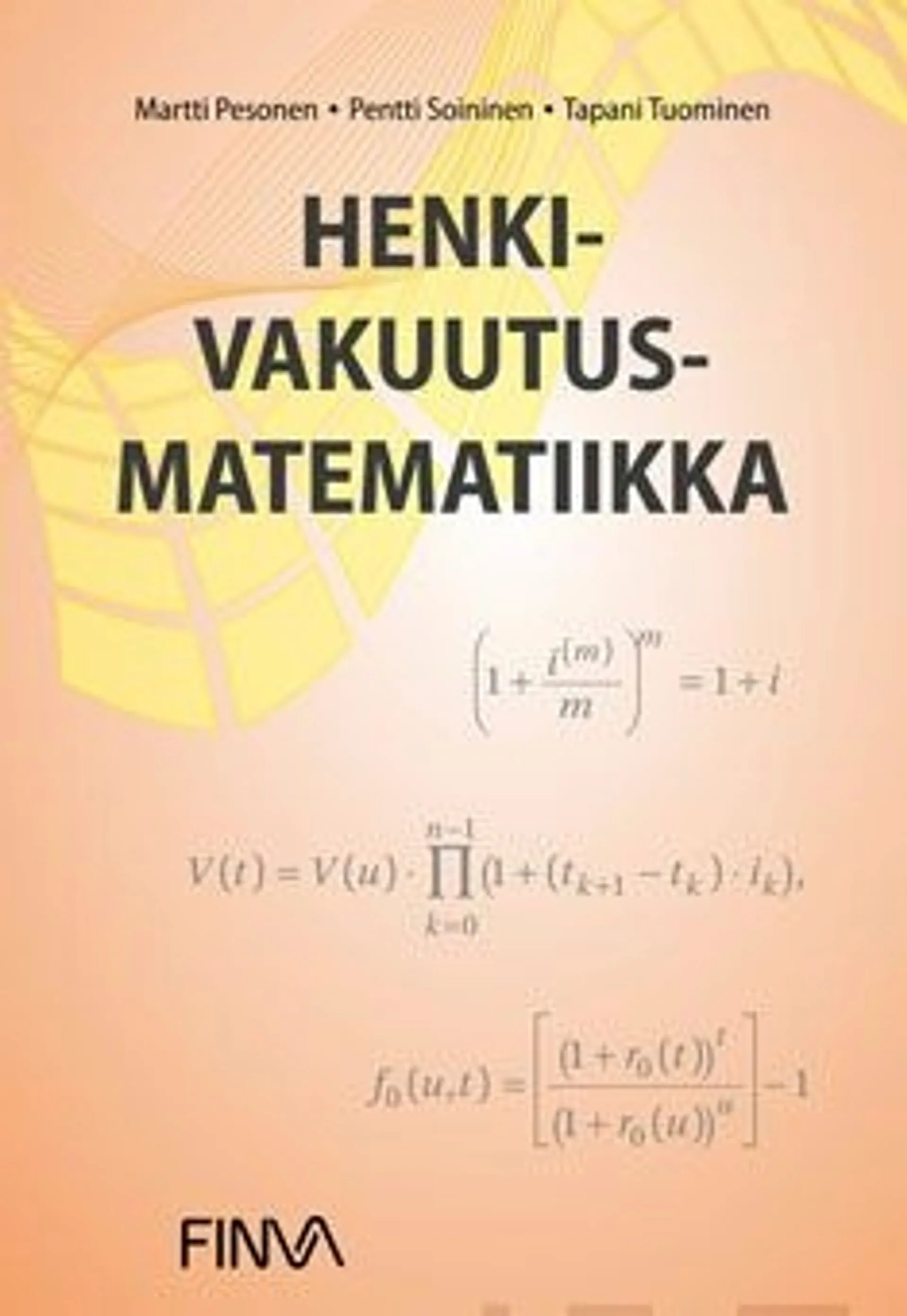 Pesonen, Henkivakuutusmatematiikka