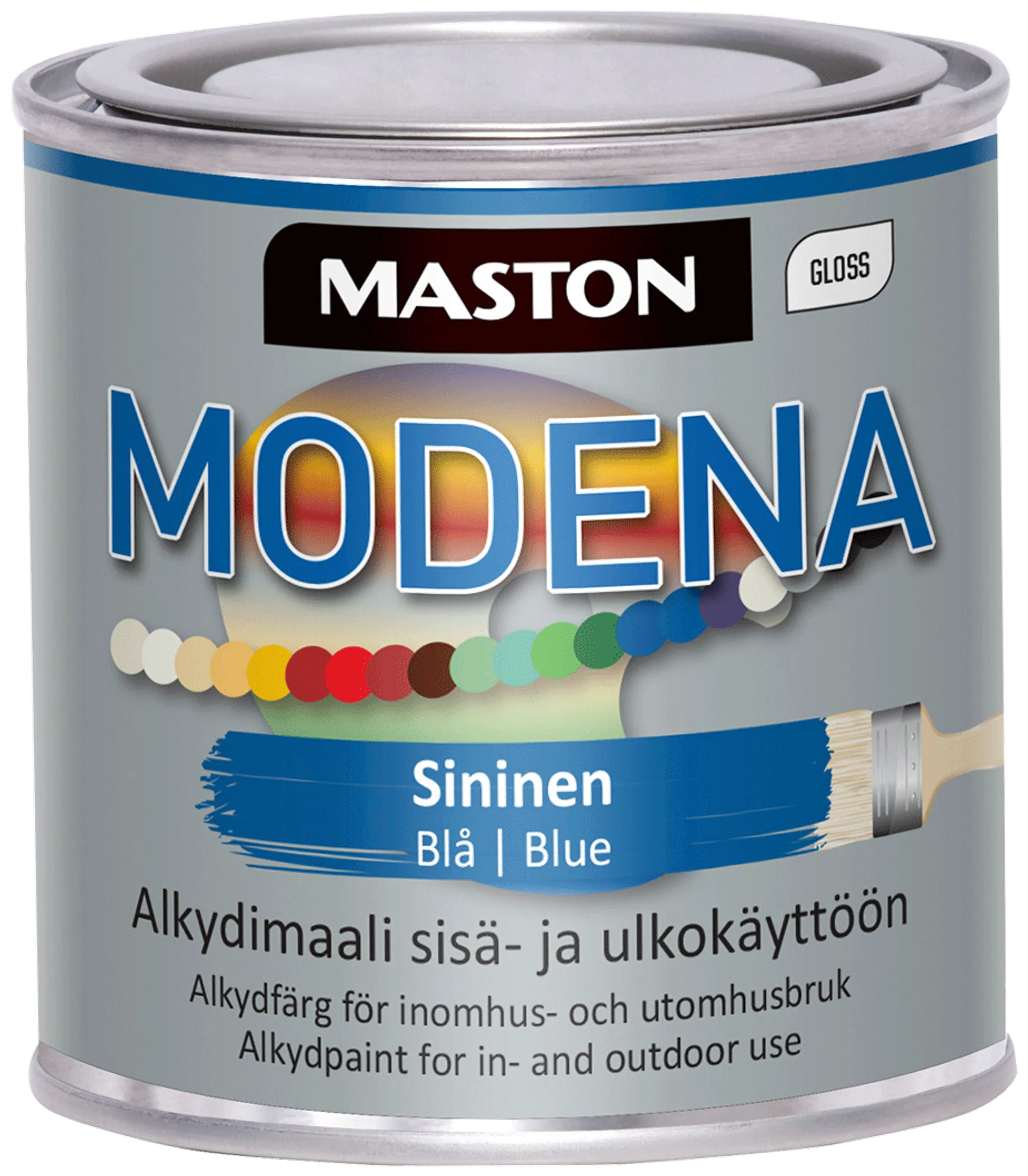 Maston Modena maali 250 ml sininen - 1