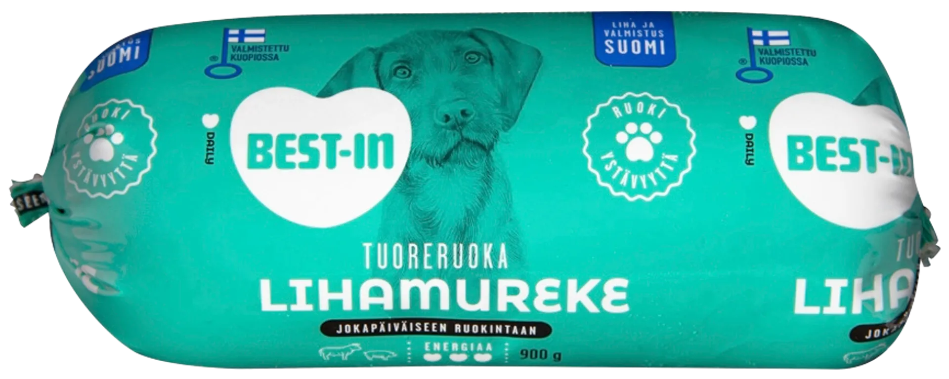 Best-In Lihamureke Koiran Tuoreruoka 900g