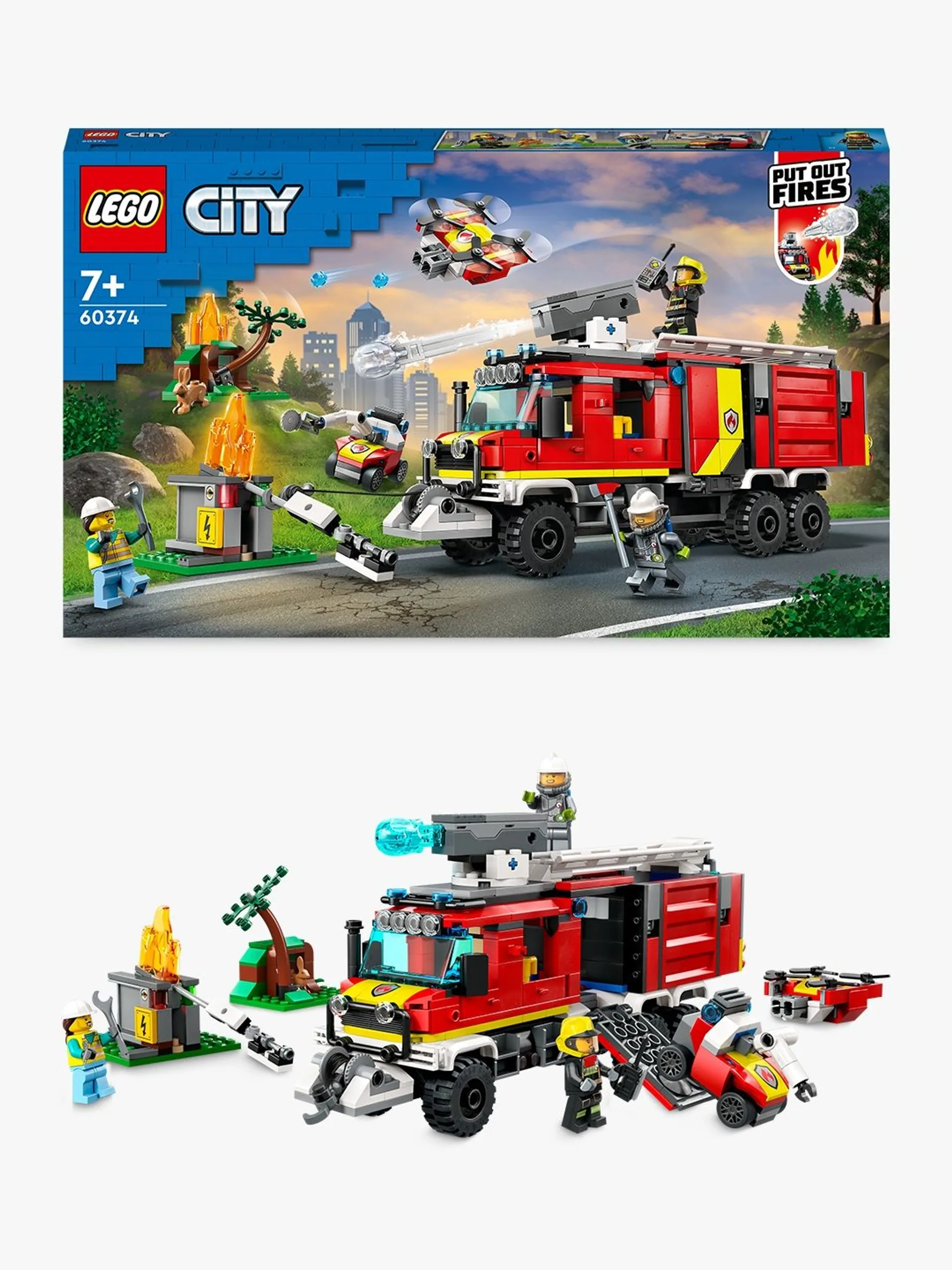 LEGO® City 60374 Palokunnan johtoauto - 3