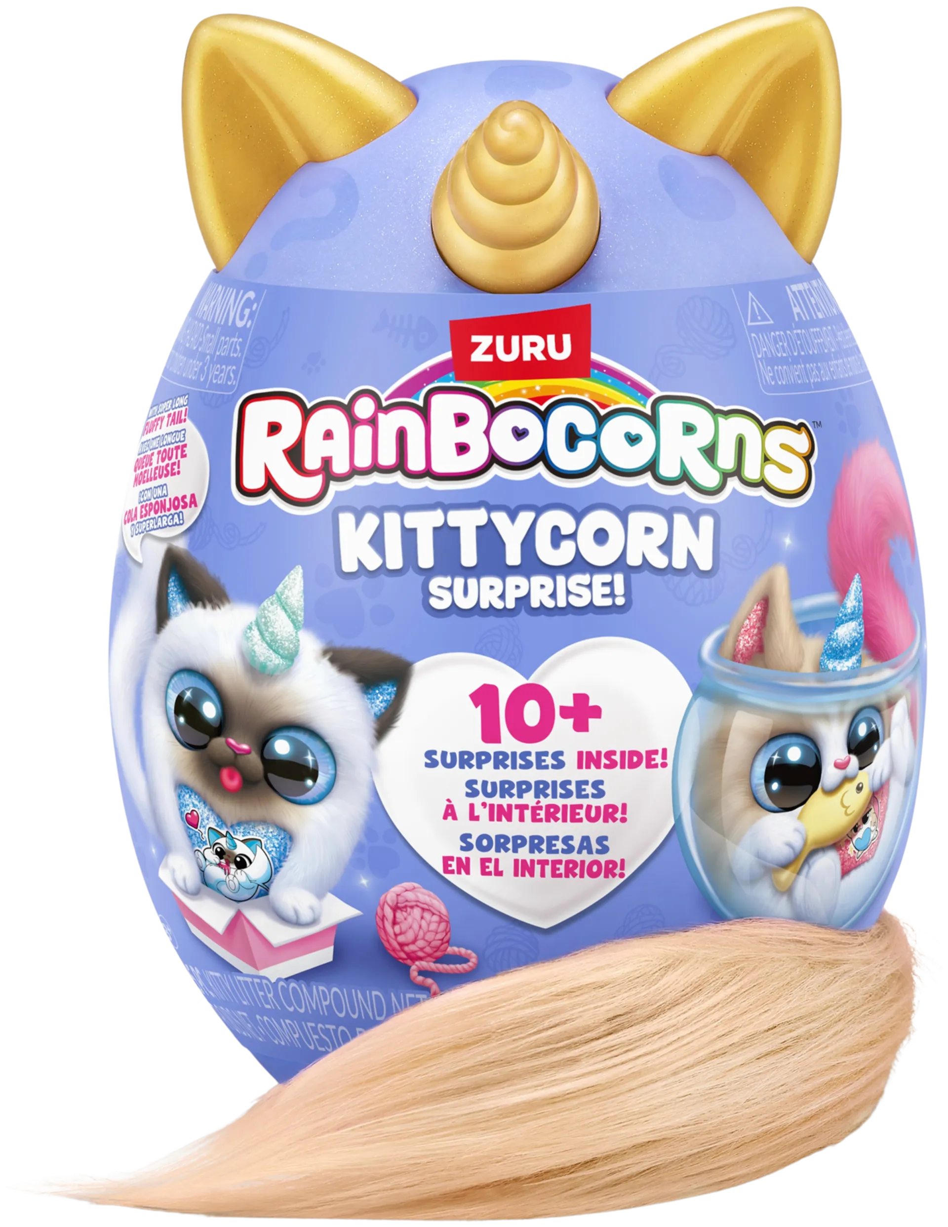 Rainbocorns pehmokissa Kittycorn Surprise, erilaisia - 6