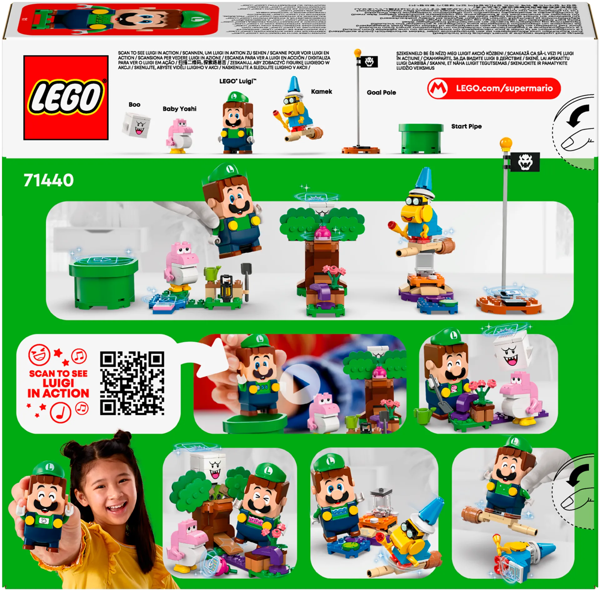 LEGO® Super Mario™ 71440 - Interaktiivisen LEGO® Luigi™ hahmon seikkailut - 3